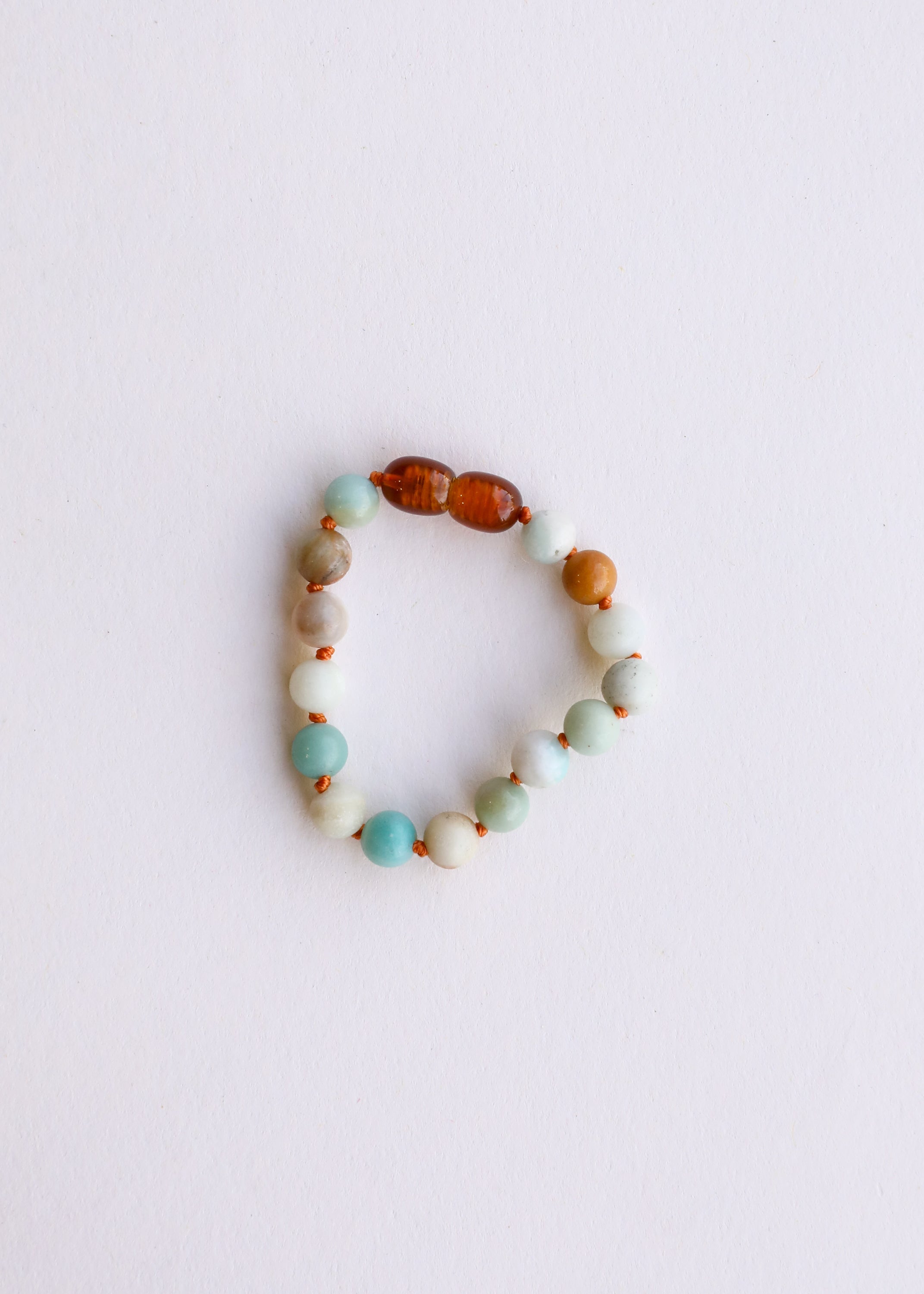Natural Amazonite Gemstone || Beaded Anklet or Bracelet
