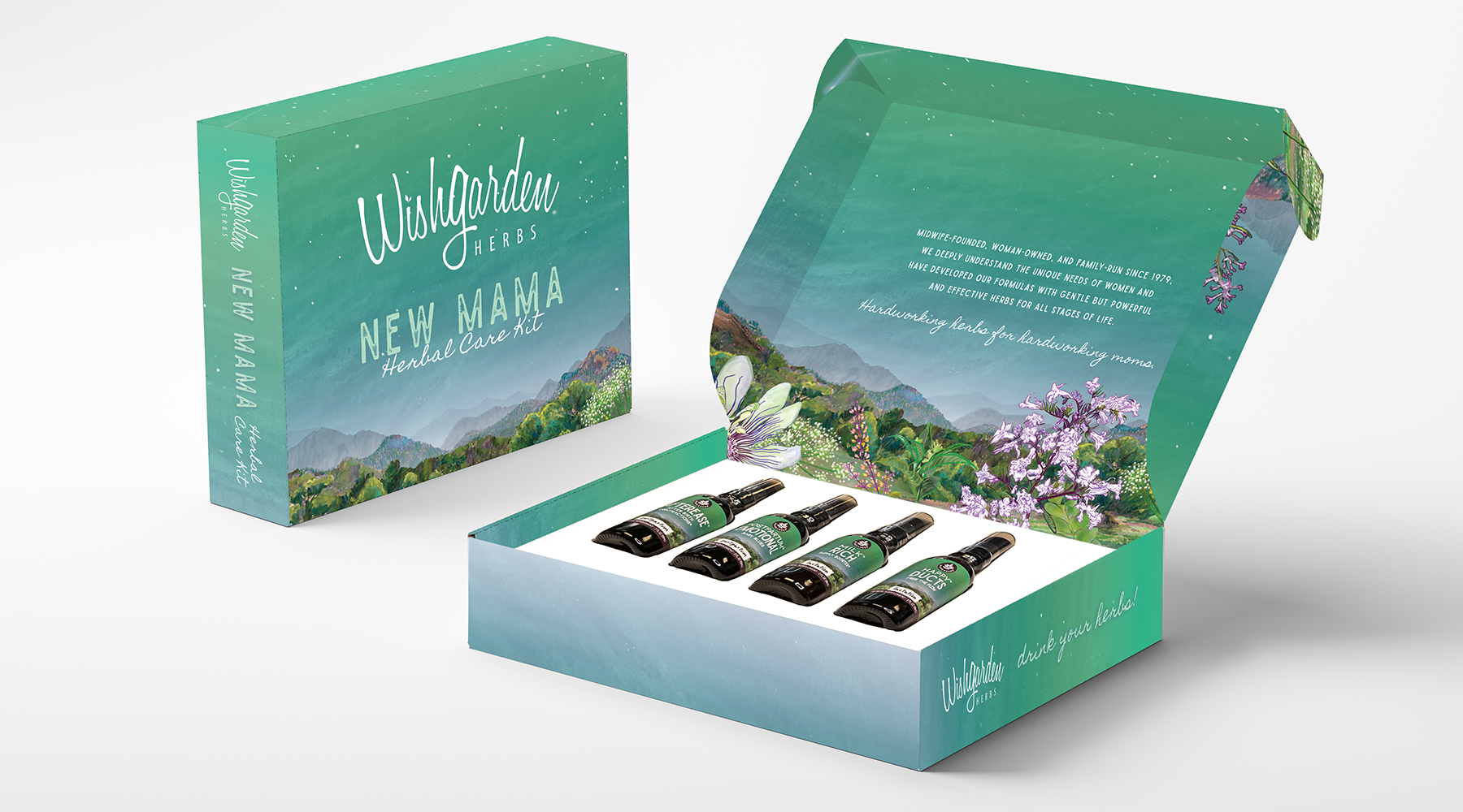 Postpartum Essentials Kit with Gift Box