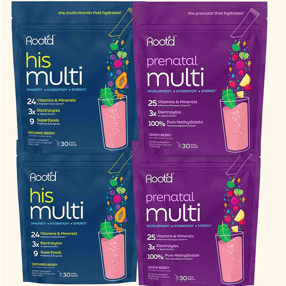 Growing Together Bundle - The Hydrating Multivitamin - For Future Mom & Dad