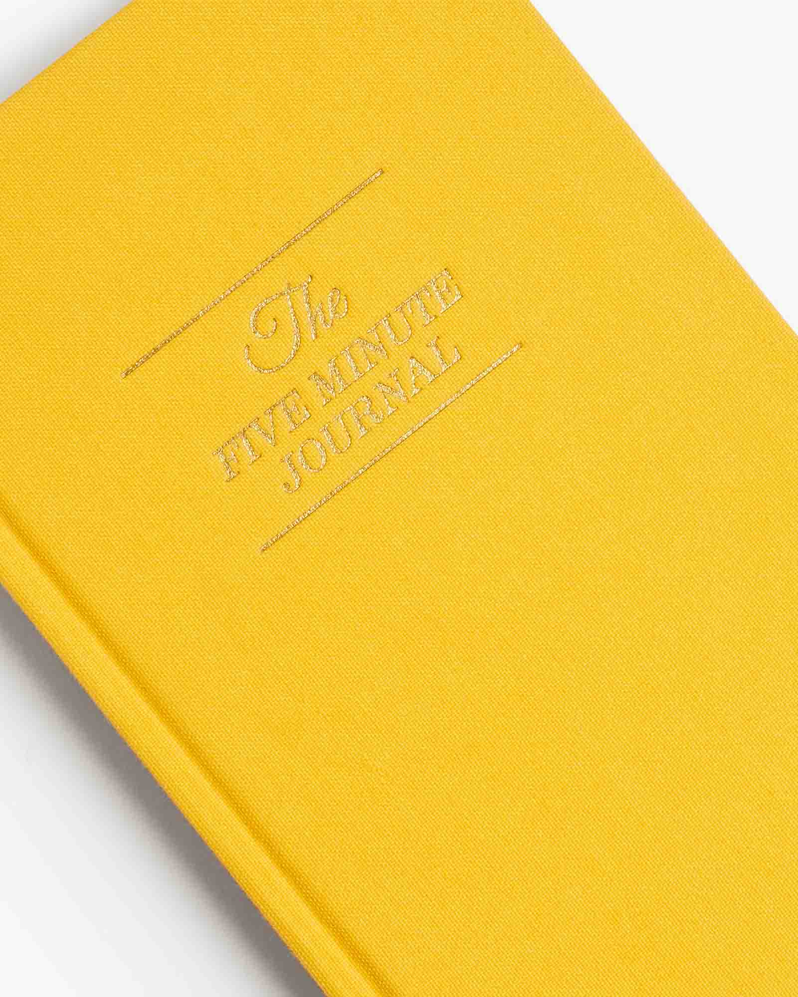 The Five Minute Journal - Sunshine Yellow