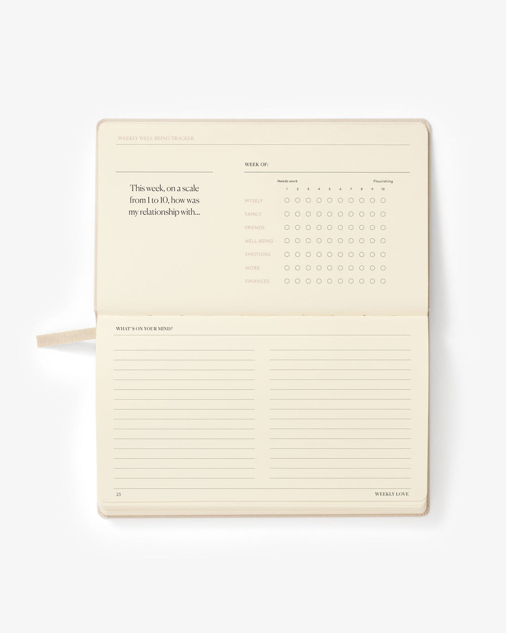 The Weekly Love Planner