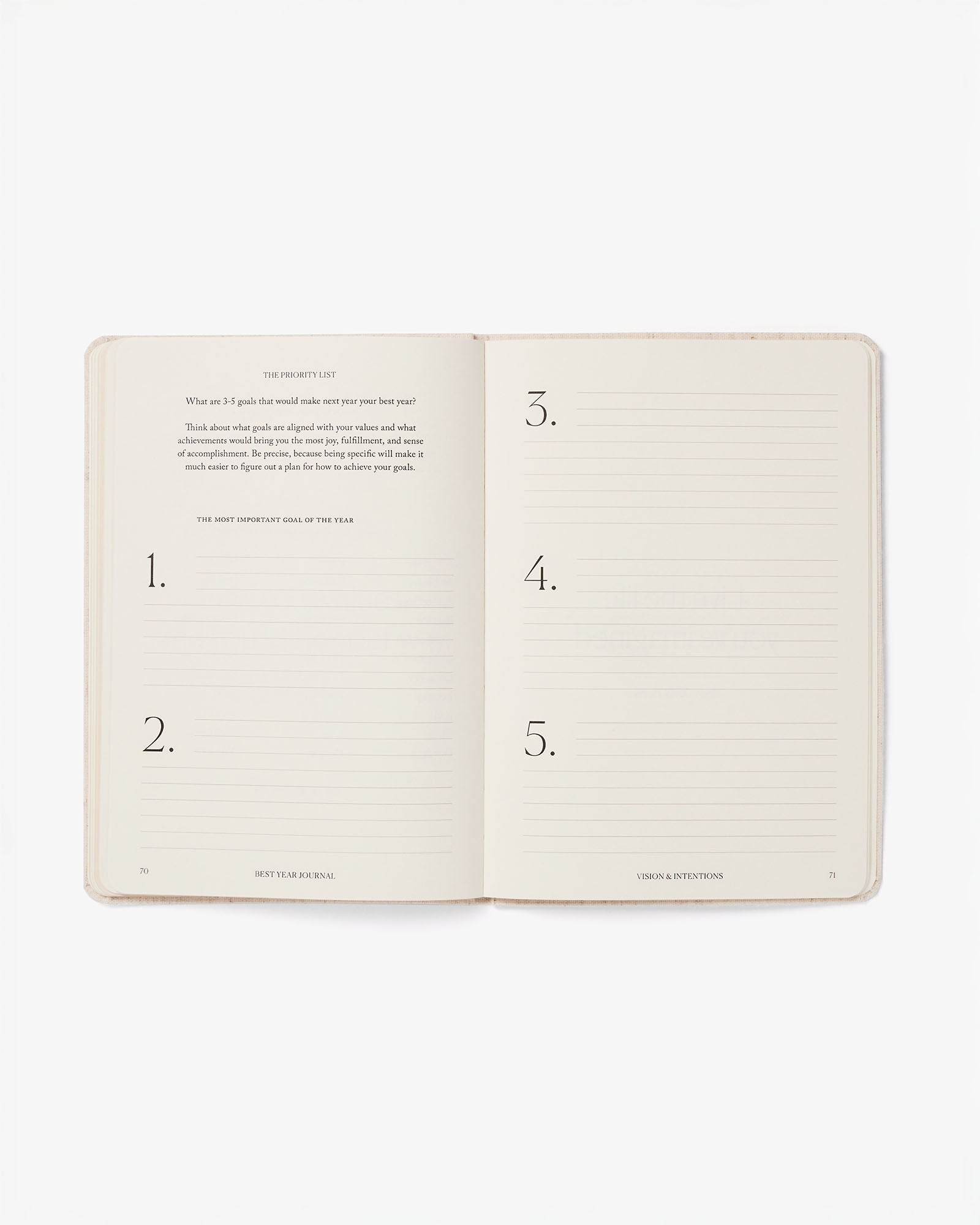 Best Year Journal Essential - Blue