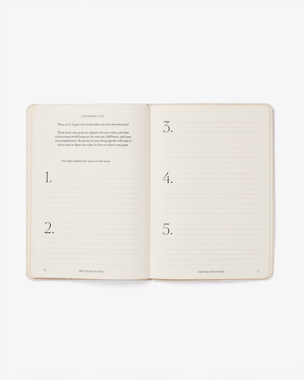 Best Year Journal Essential - Black