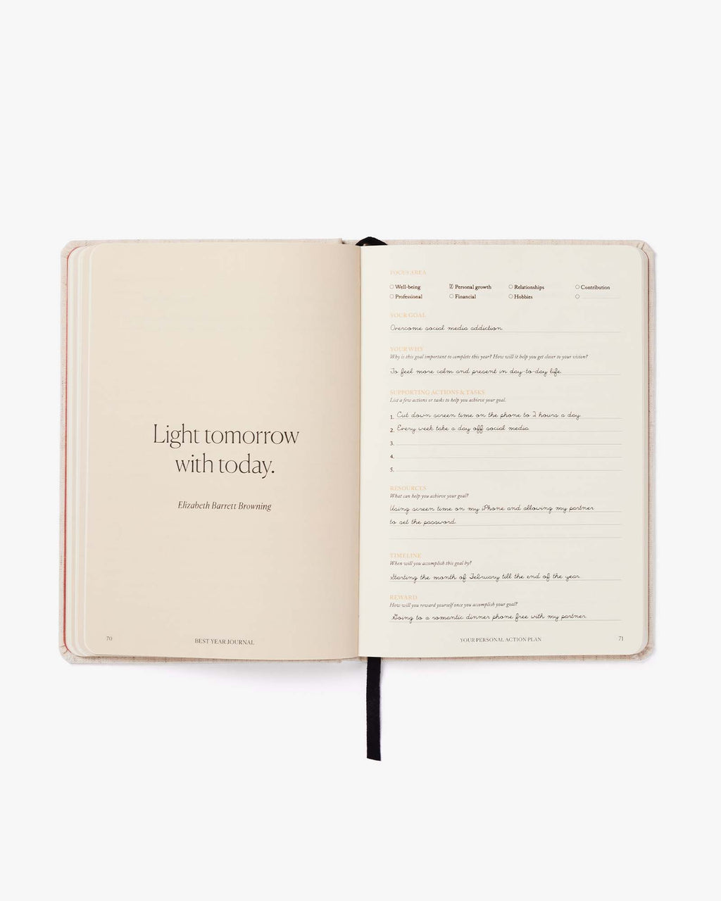 Best Year Journal - Green