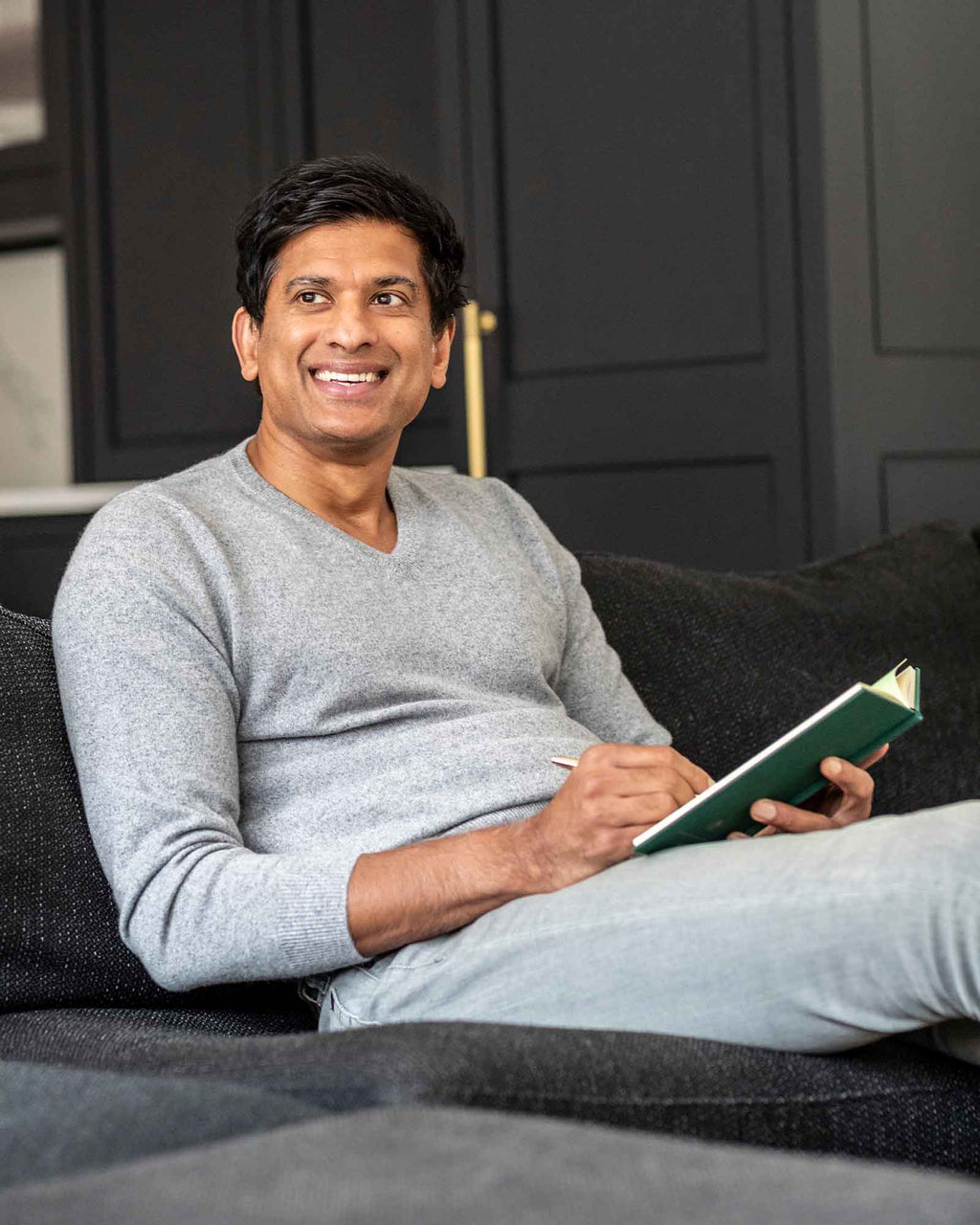 The Three Question Journal - Green