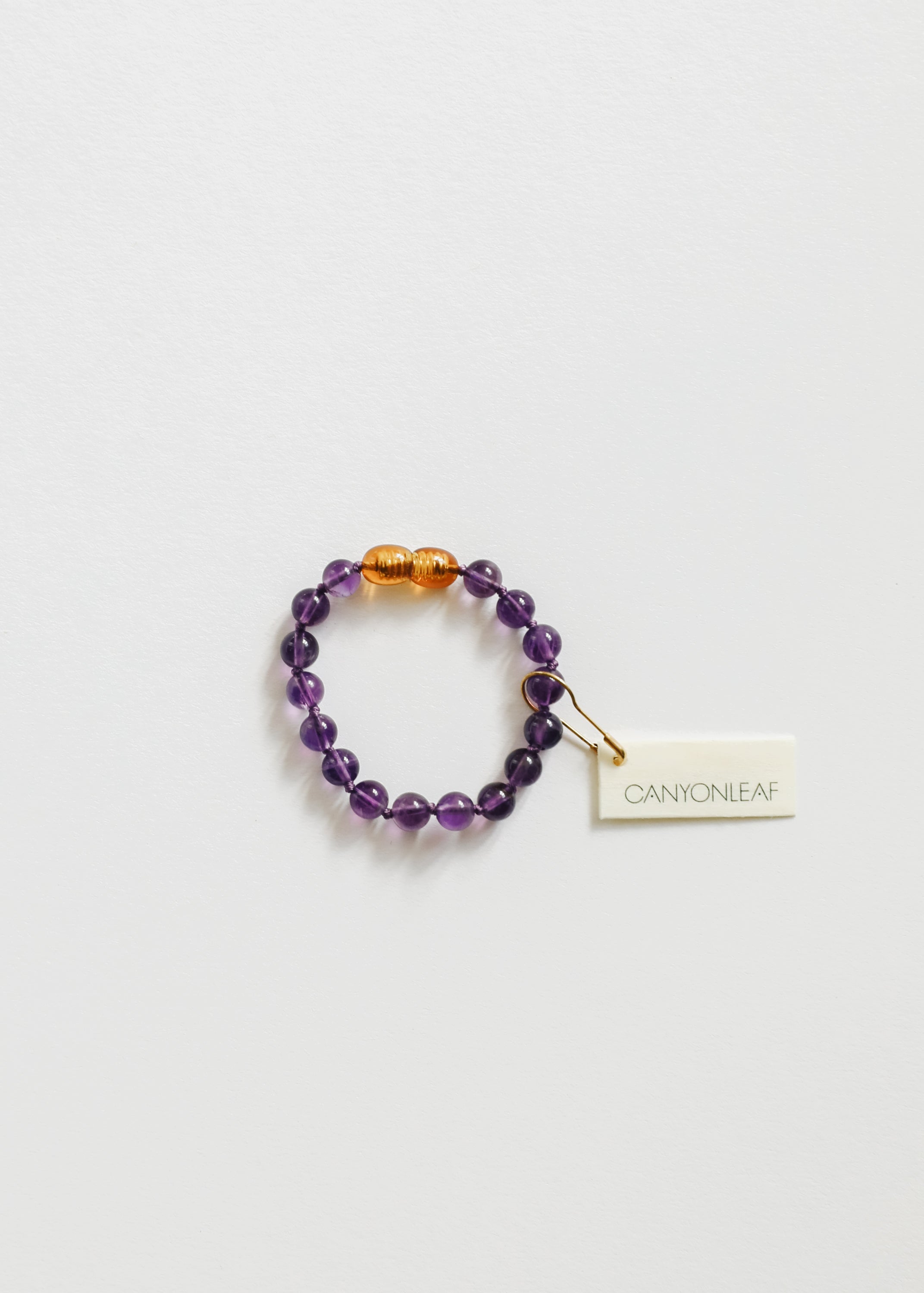 Pure Gemstone + Amethyst || Anklet or Bracelet