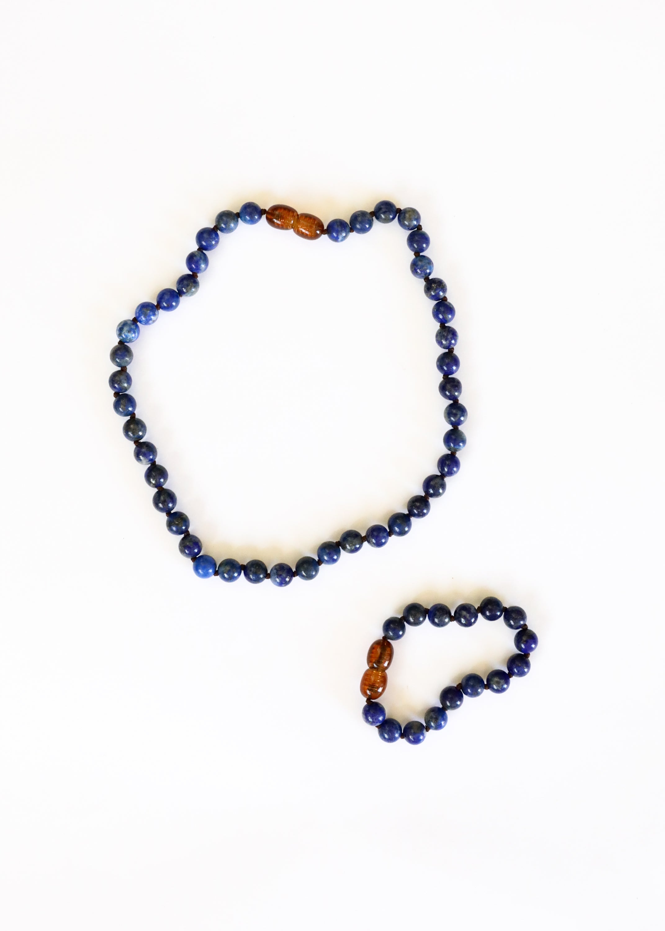 Pure Gemstone + Lapis || Anklet or Bracelet