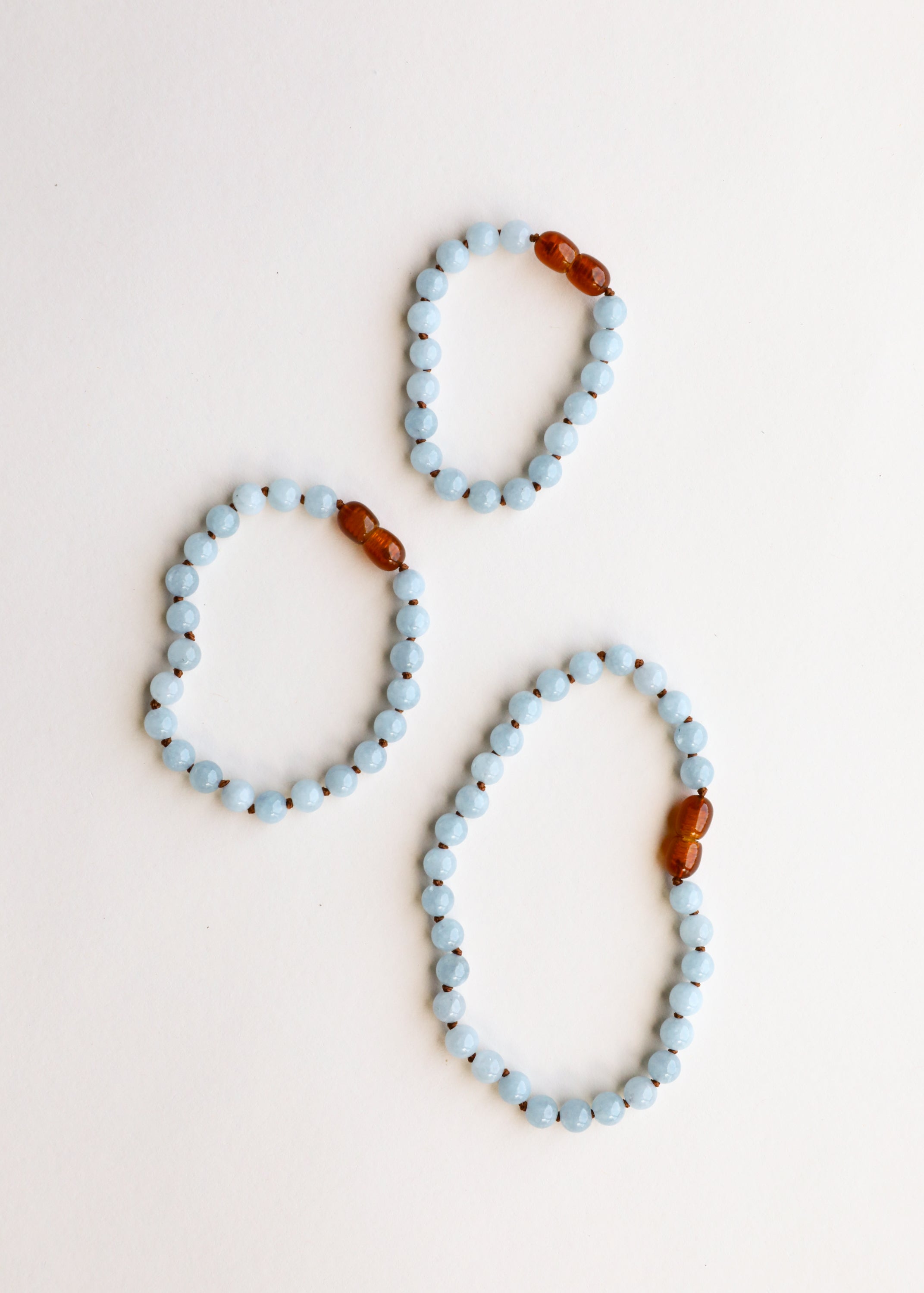 Pure Gemstone + Aquamarine|| Anklet or Bracelet