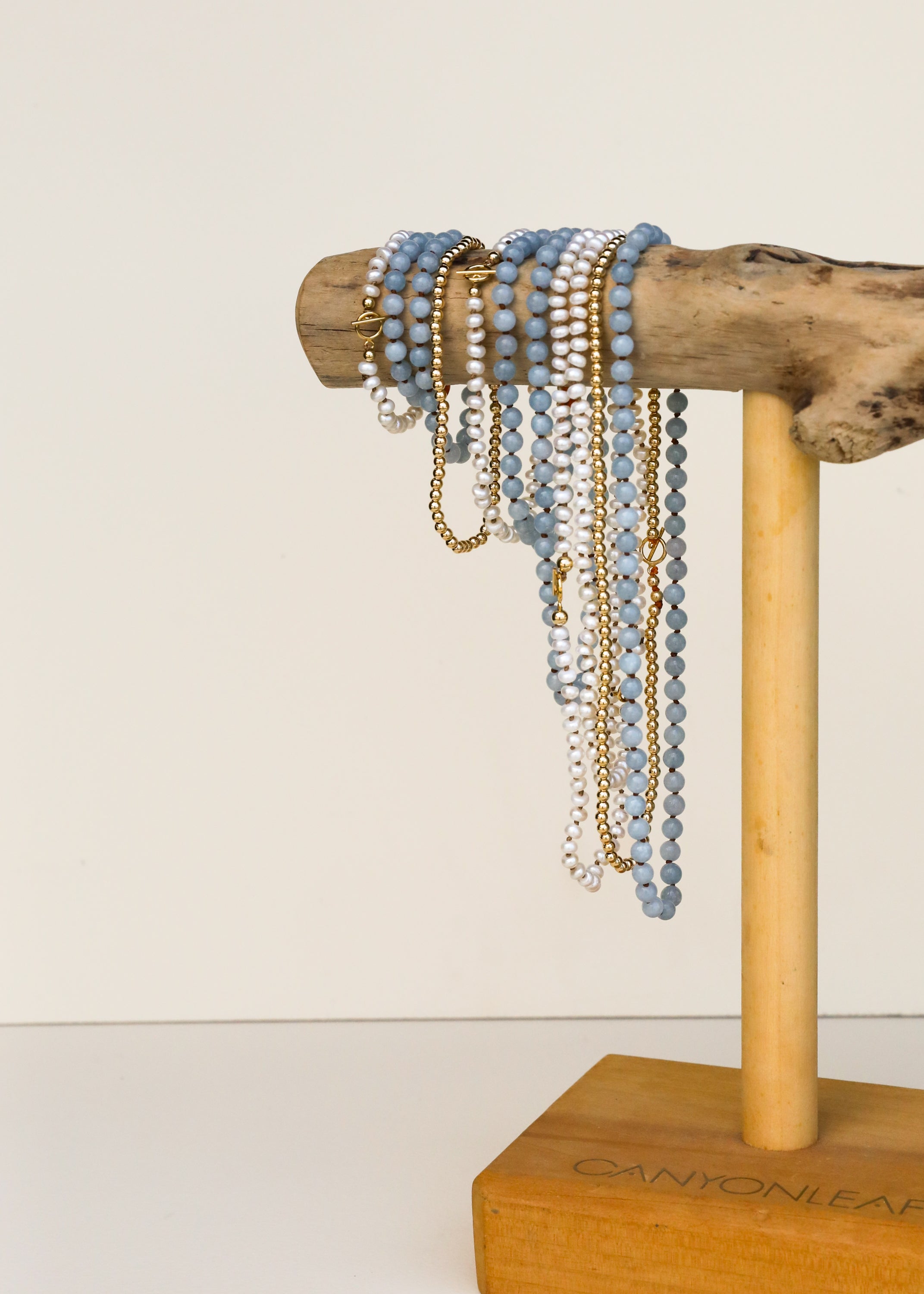 Pure Gemstone + Aquamarine || Necklace