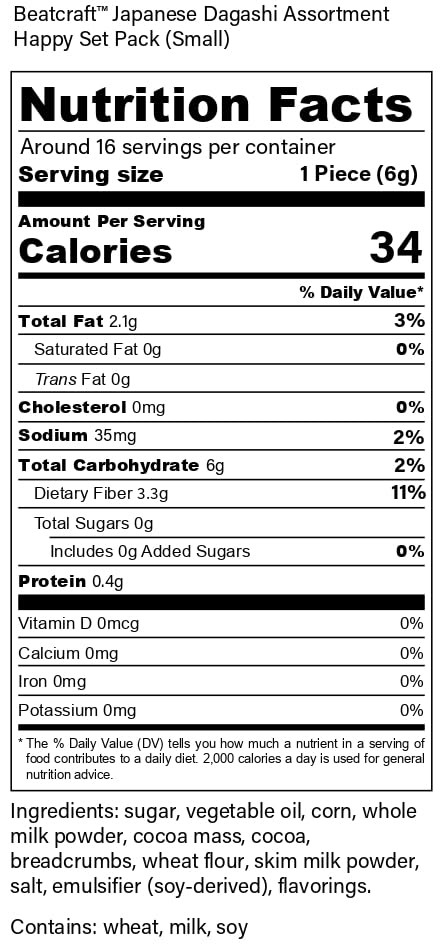 Beatcraft™ Japanese Dagashi Assortment Happy Set Pack (Regular)