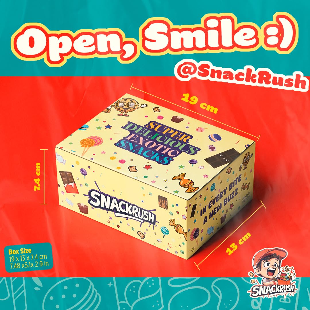 Premium Turkish Snack Discovery Box - 14 Authentic Treats & Delicacies