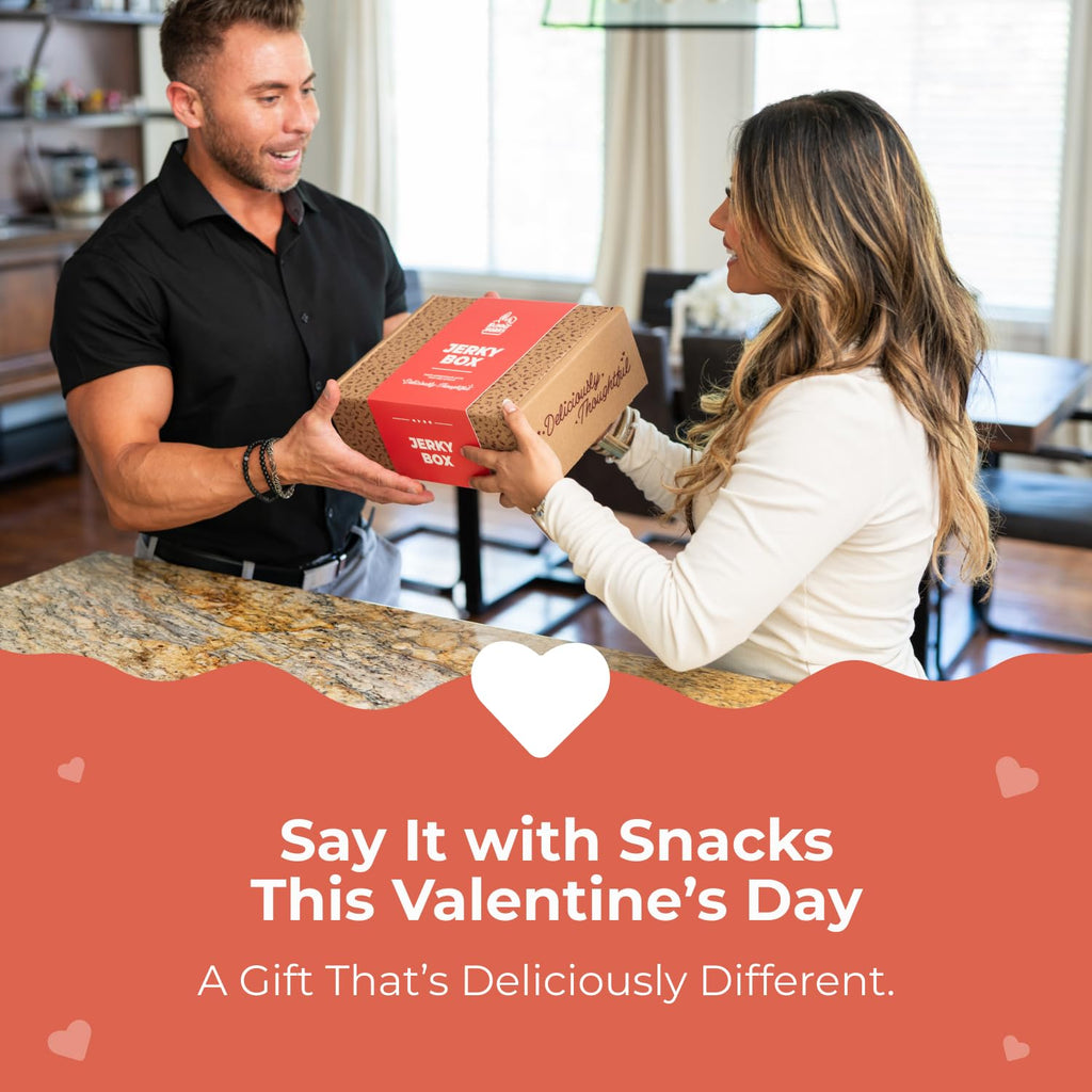 Premium Beef Jerky Gift Basket - Exotic Variety Pack for Men