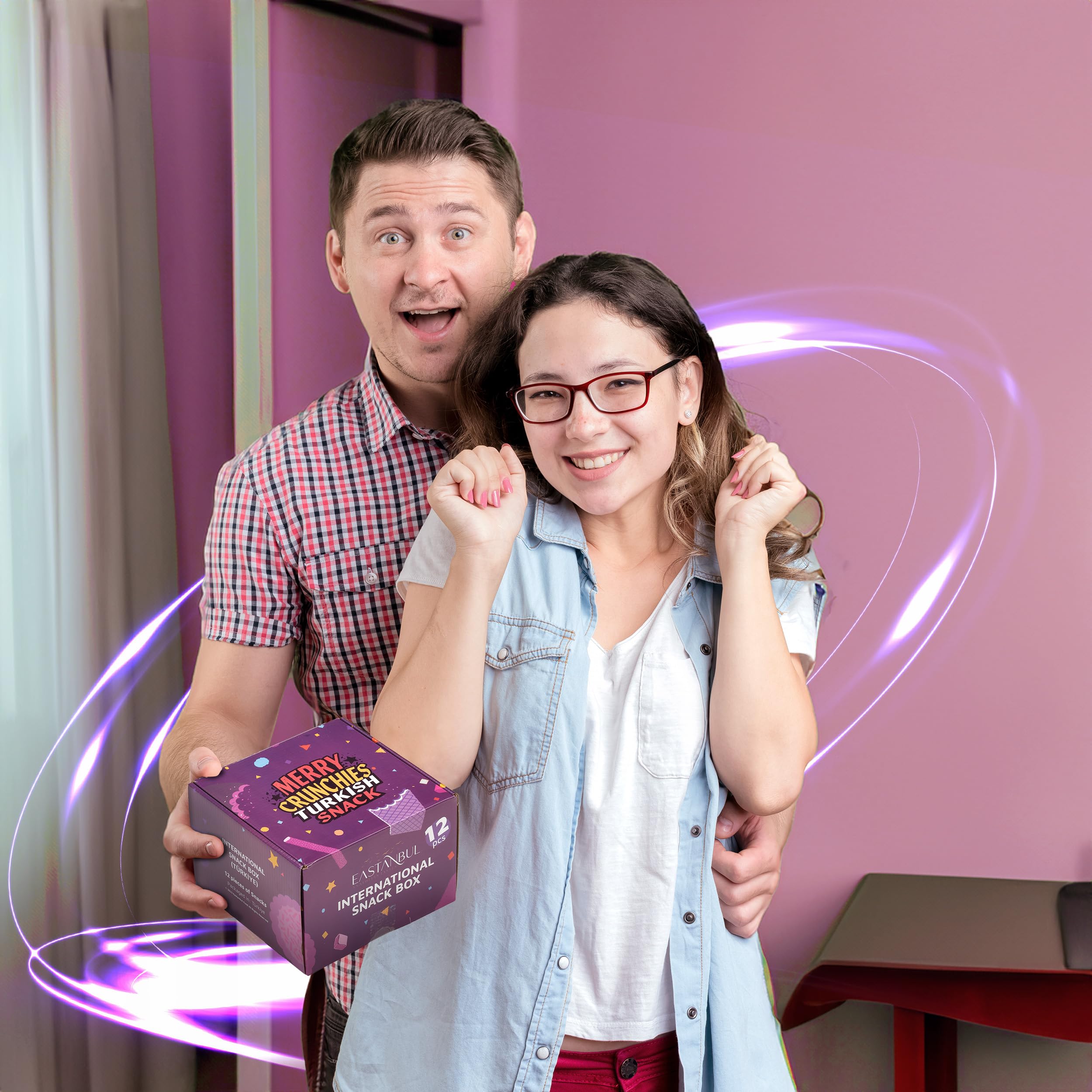 Premium International Snack Box - 12 Full-Size Global Treats | World Snacks