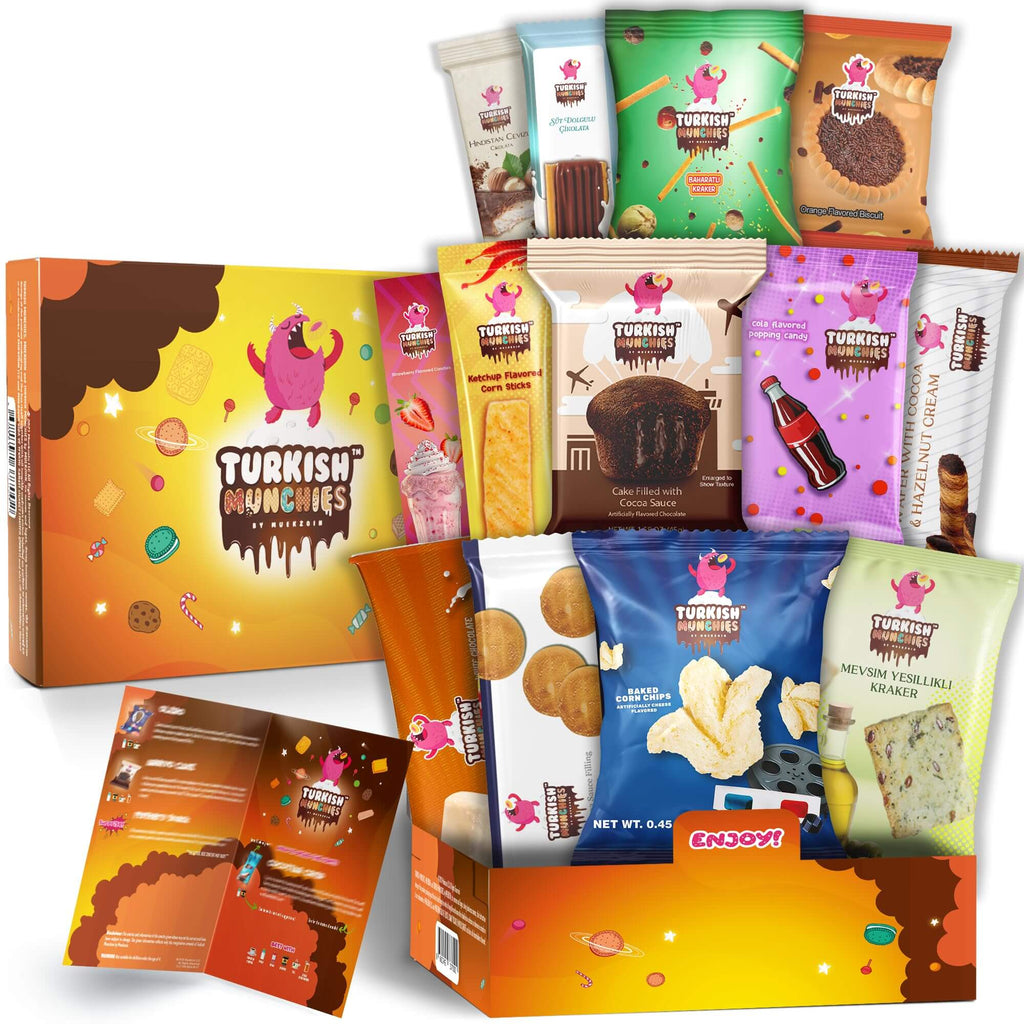 Viral Premium Turkish Snack Box - Authentic International Treats
