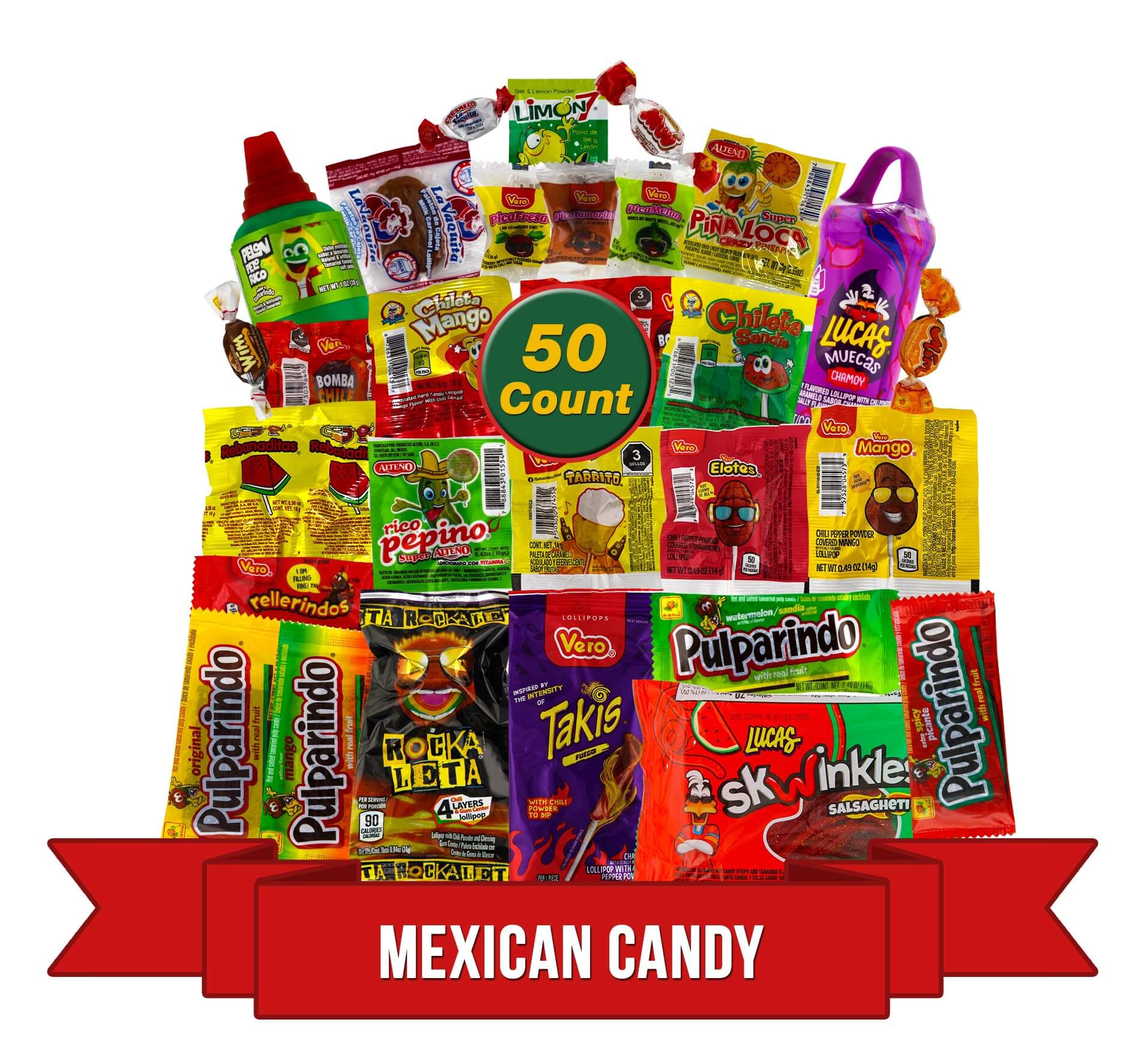 Mexican Candy Variety Pack - Authentic Dulces Mexicanos Mix
