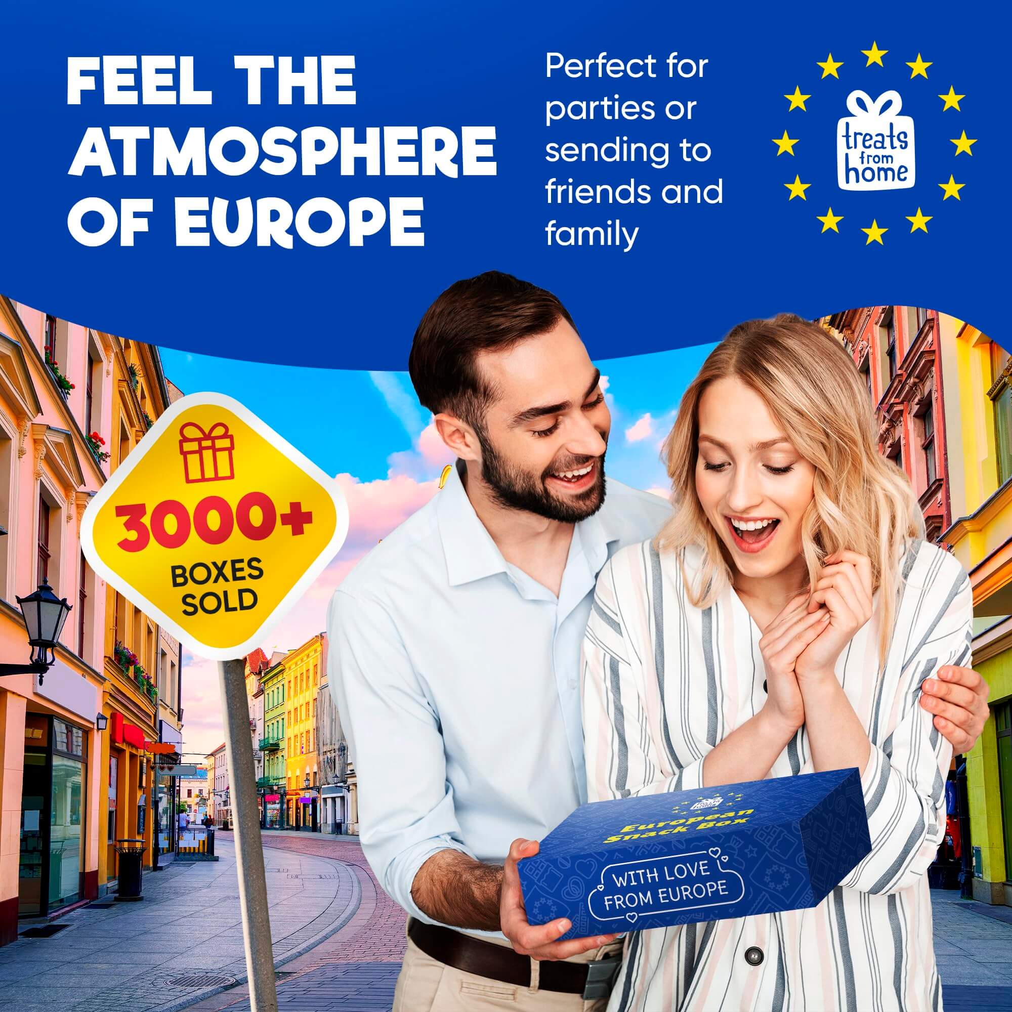 Viral European Snack Box - 22 Authentic International Treats from 7 Countries