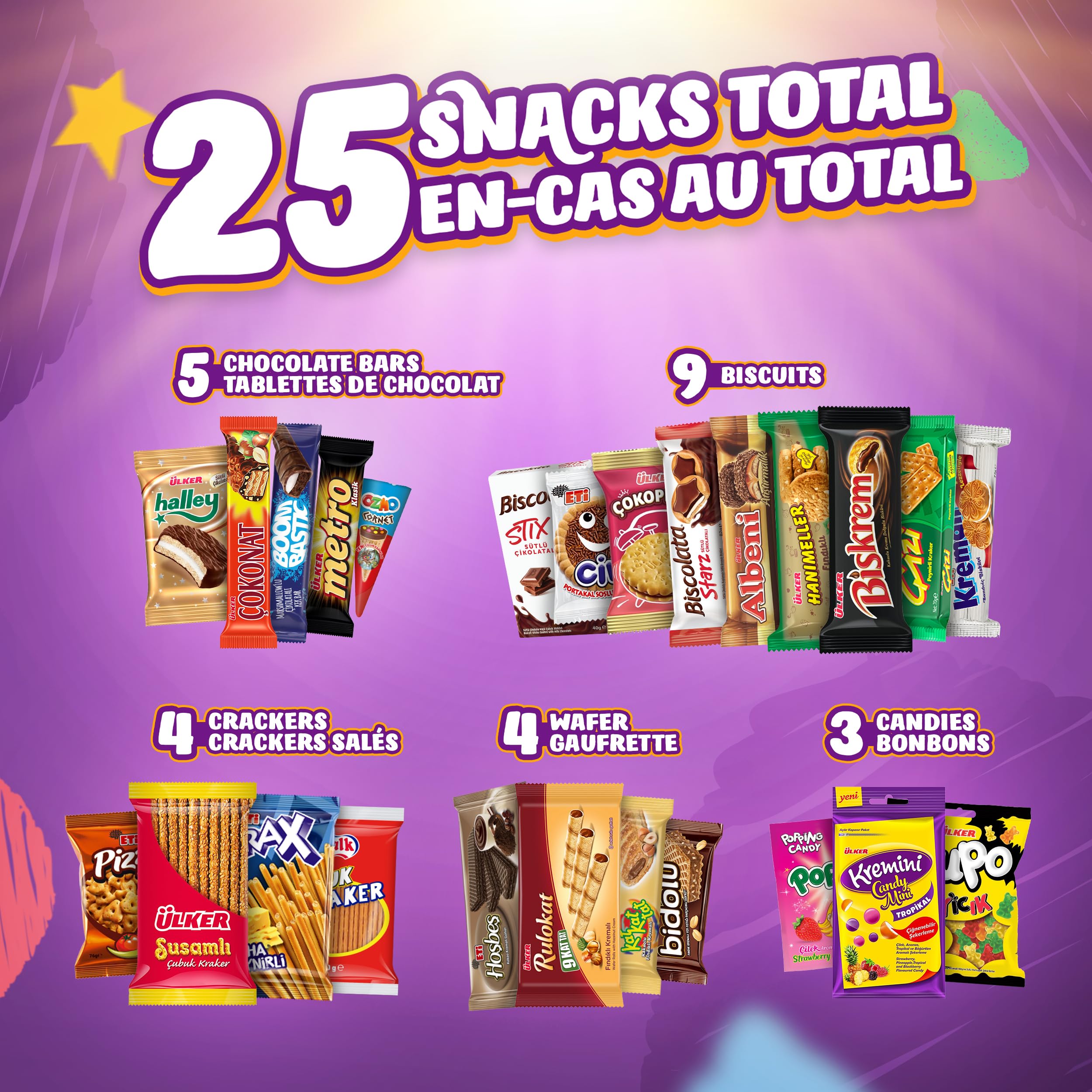 Premium International Snack Box - 12 Full-Size Global Treats | World Snacks