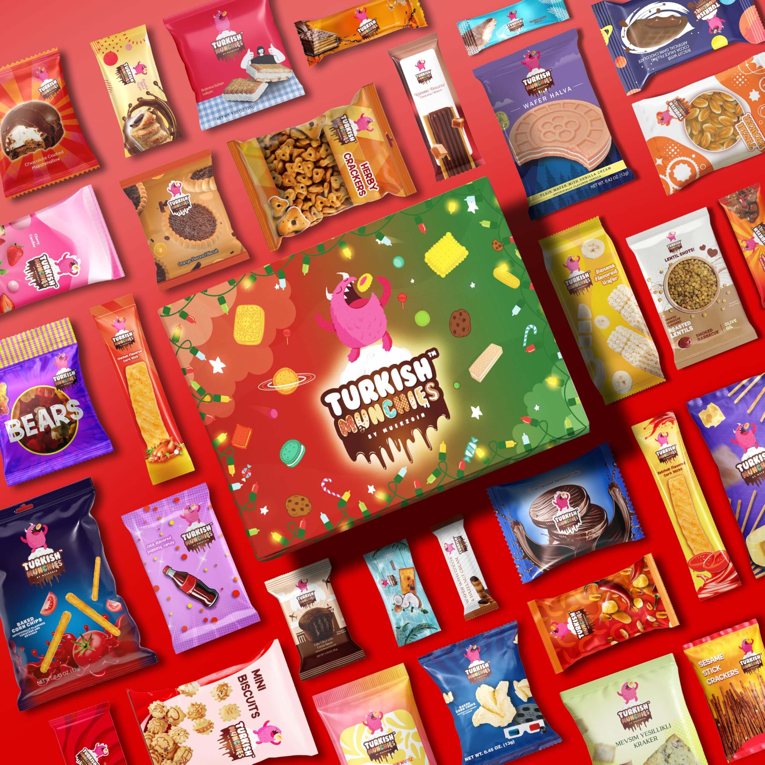 Viral Premium Turkish Snack Box - Authentic International Treats