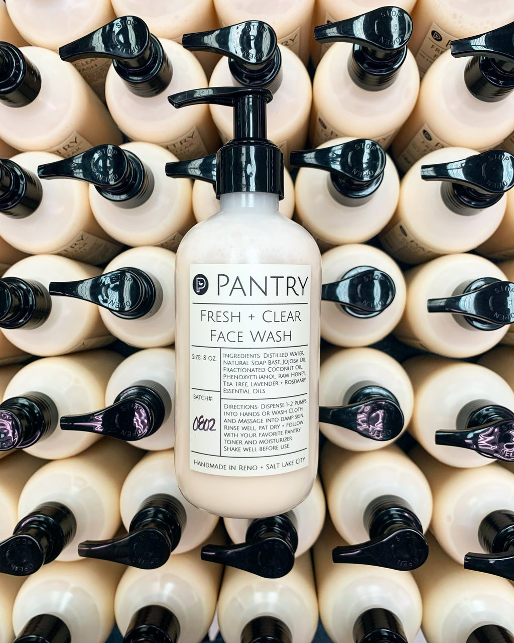 Fresh + Clear Face Wash | Honey + Jojoba Facial Cleanser