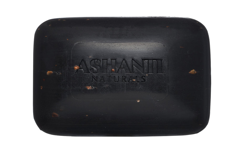 ASHANTI NATURALS Exfoliating Black Soap Bar