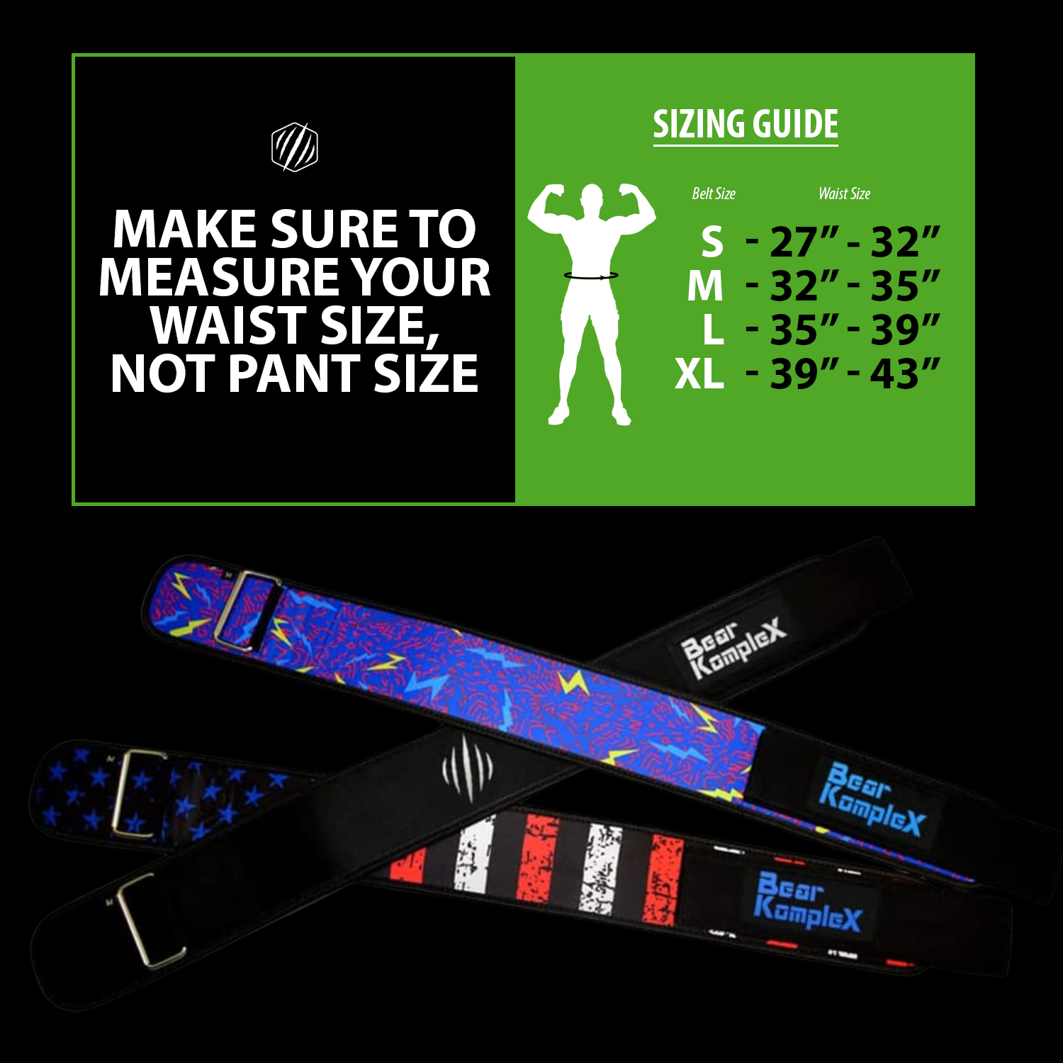 BKX - STRAIGHT 4" Belt