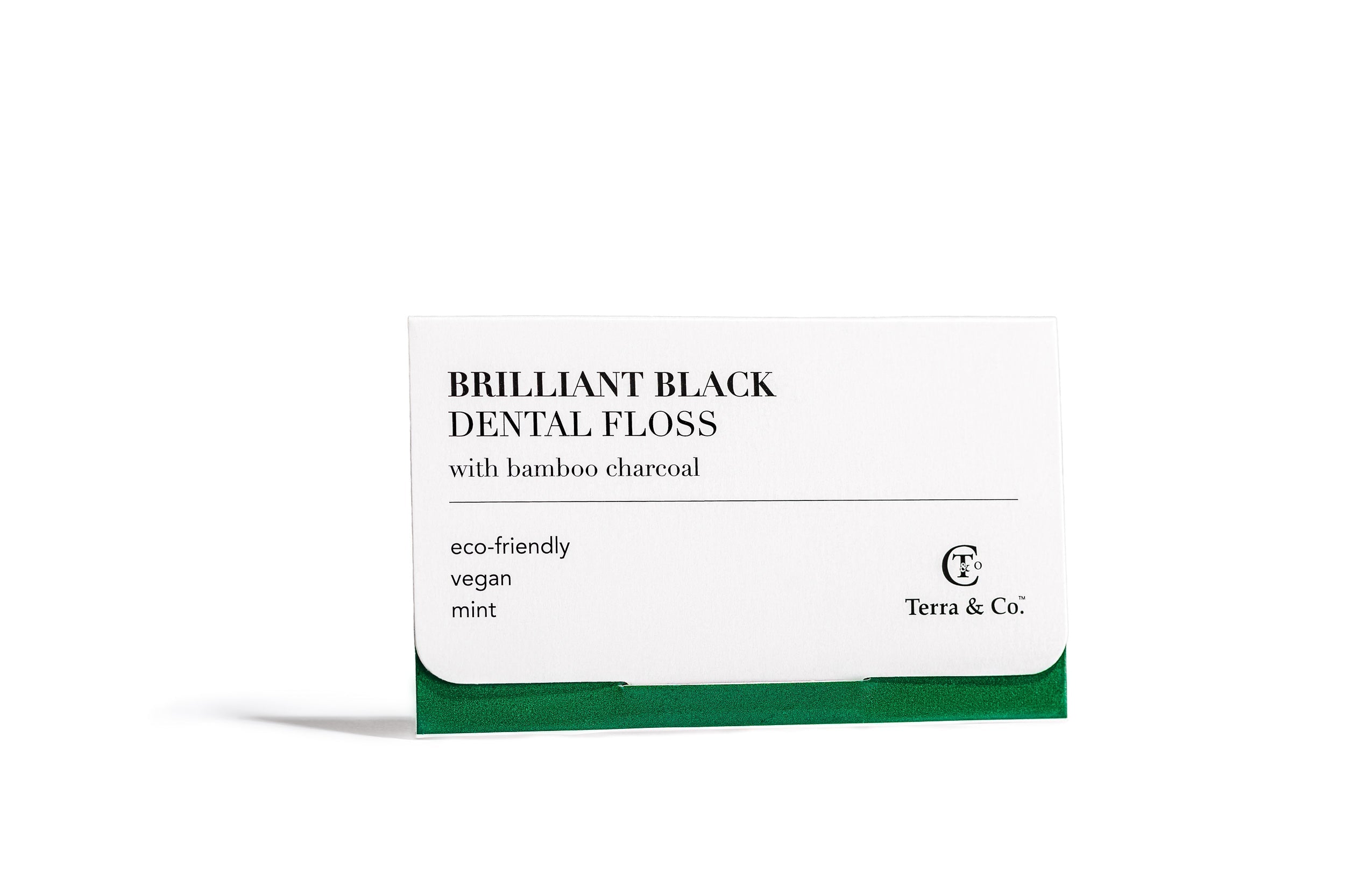 Brilliant Black® Floss – Whitens Between Teeth Naturally