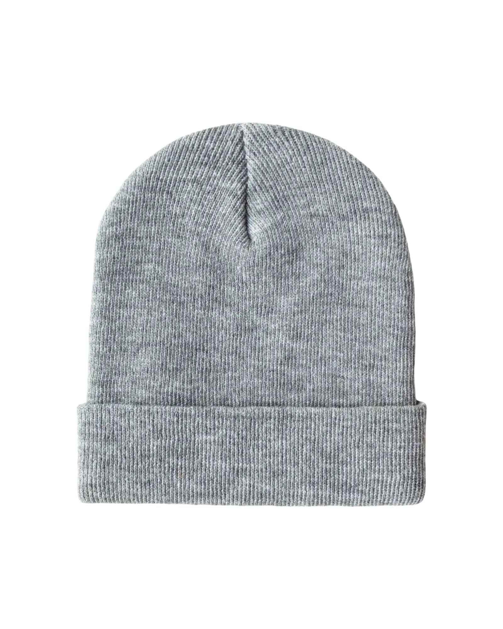 CS108 HAAKWEAR Traditional Silent Cuffed Beanie, Koala Gray