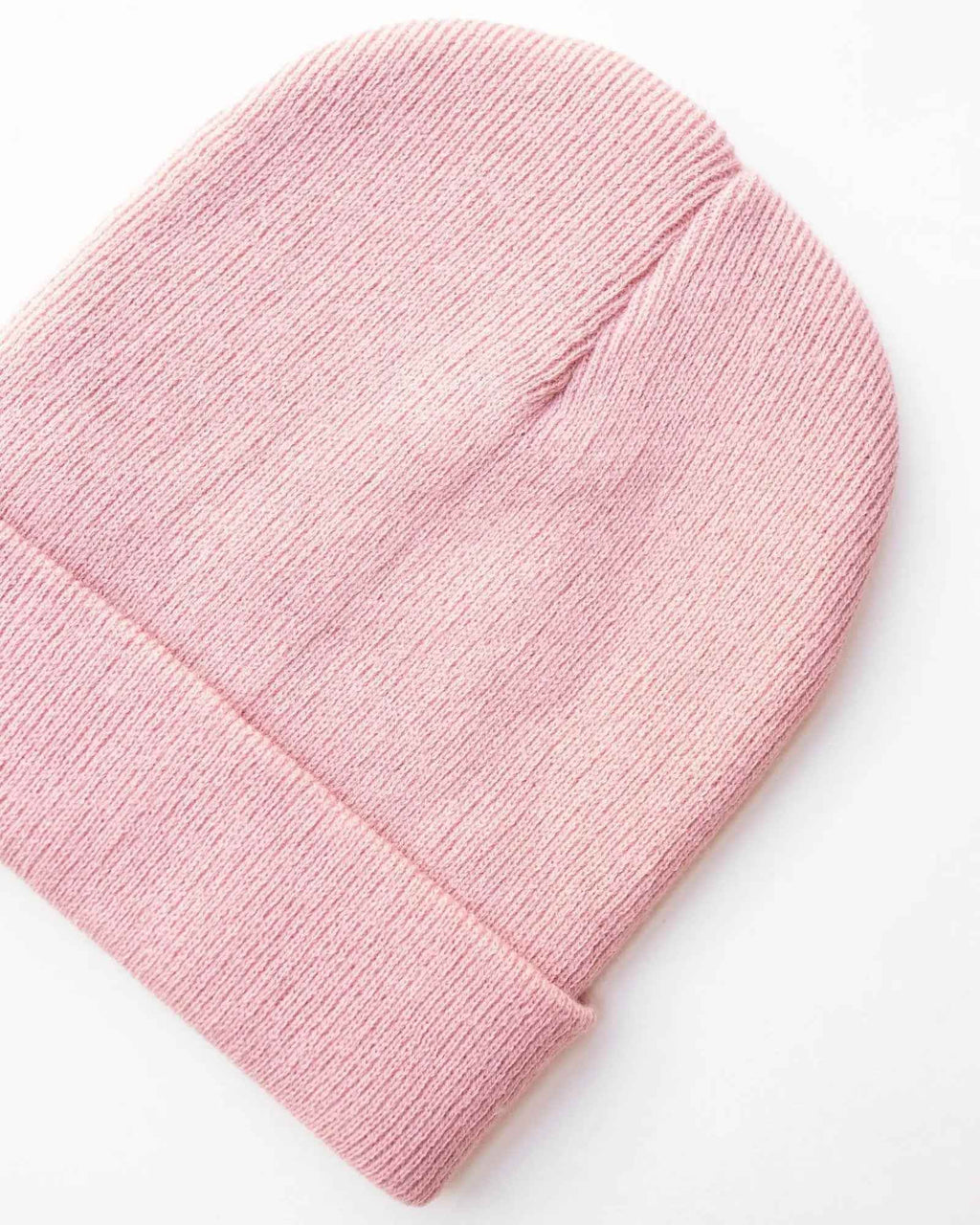 CS111 HAAKWEAR Traditional Silent Cuffed Beanie, Pearl Pink