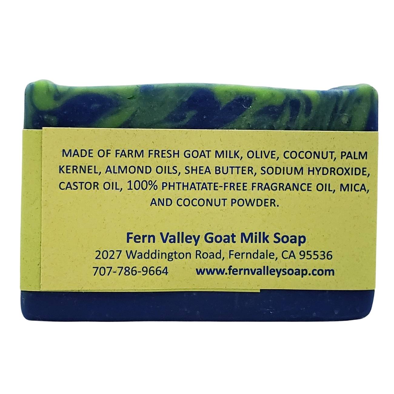 Handmade Goat Milk Soap | Hydrating With Antioxidants | Tropical Coconut & Lime Verbena Scent