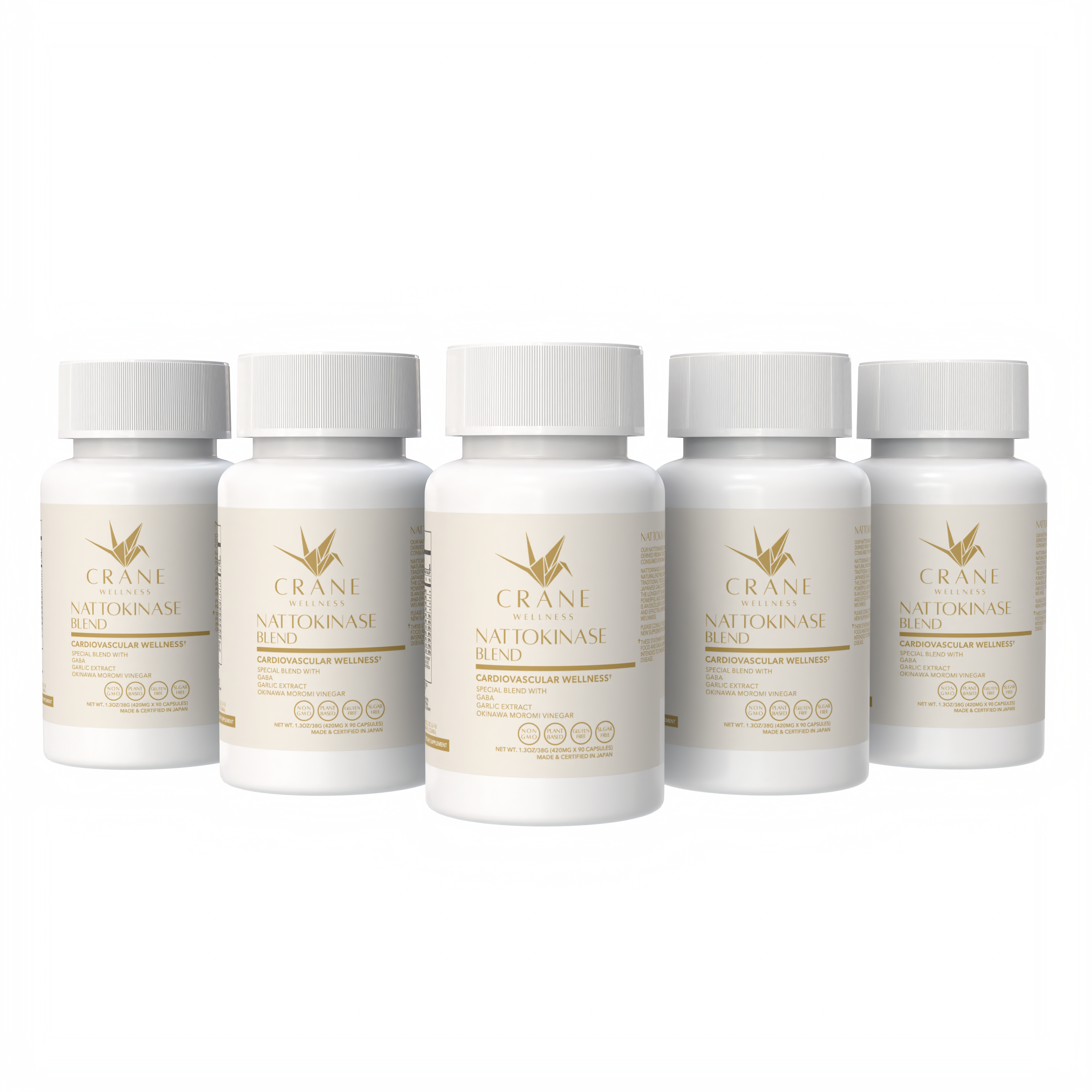 Nattokinase Blend 6,000 FU Cardiovascular Support Capsules