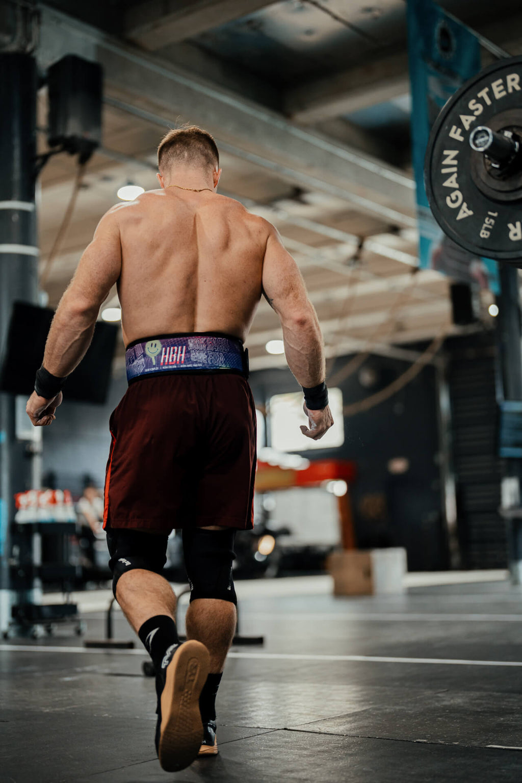 Bear KompleX "APEX" Premium Leather Belt - Noah Ohlsen "Happy But Hungry"