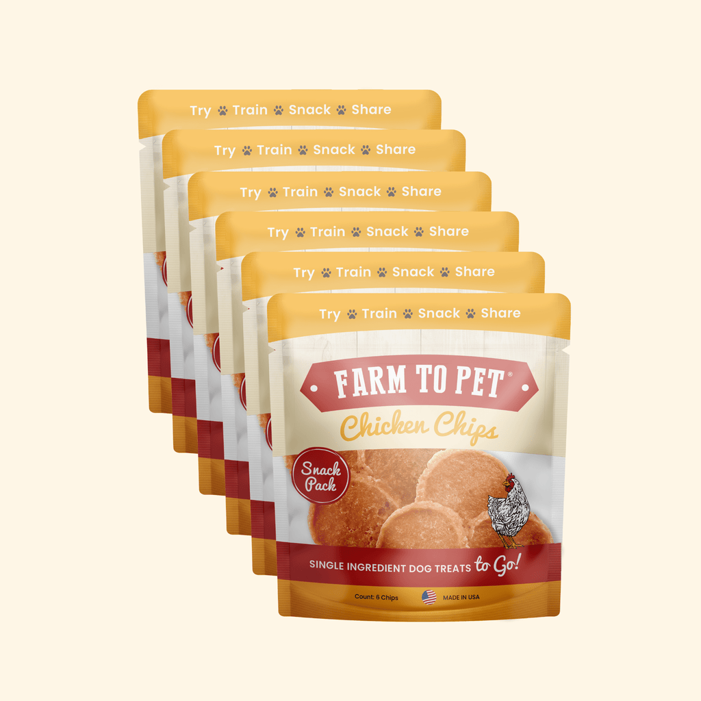 Chicken Chips Snack Pack Bundles | Dog Party Favors & Training Treats