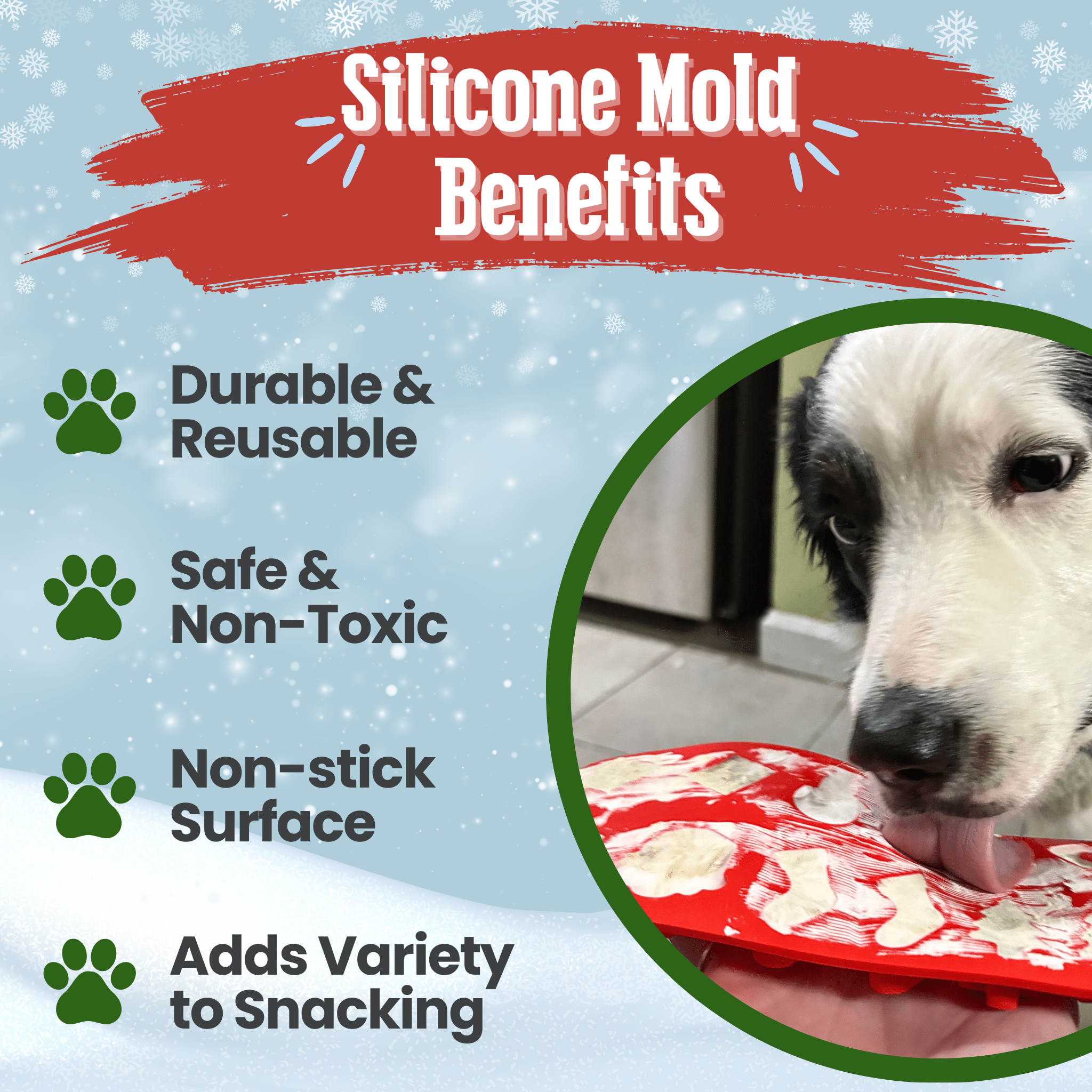 Holiday Pet Treat Mold