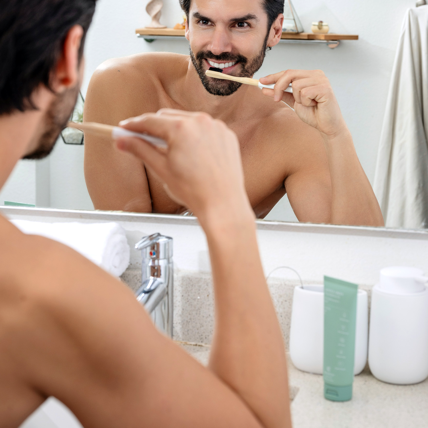 Gentle Green™ Sensitive Toothpaste with Hydroxyapatite & B12 (Fluoride-Free, Natural Enamel Support & Sensitive Teeth Relief)