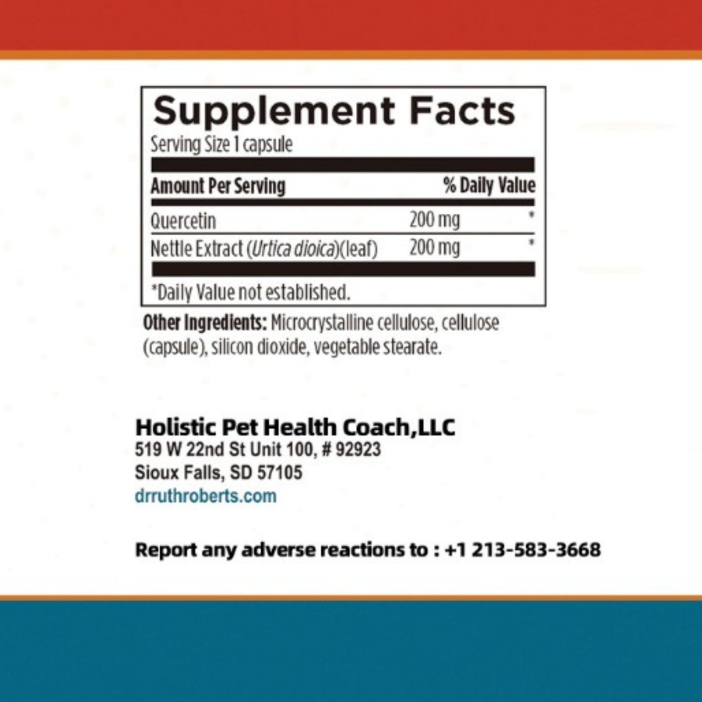 Hista Paws – with Quercetin for Dogs and Cats
