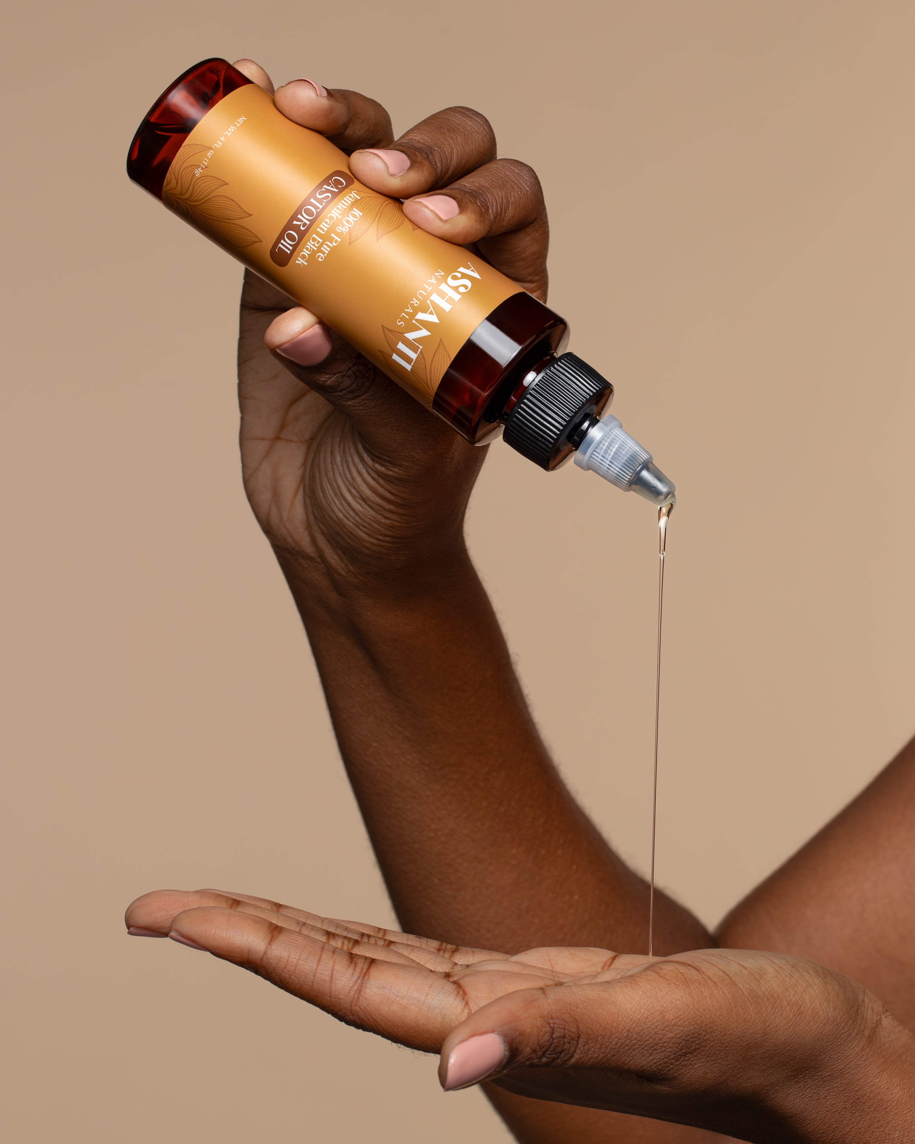 ASHANTI NATURAL 100% Pure Jamaican Black Castor Oil