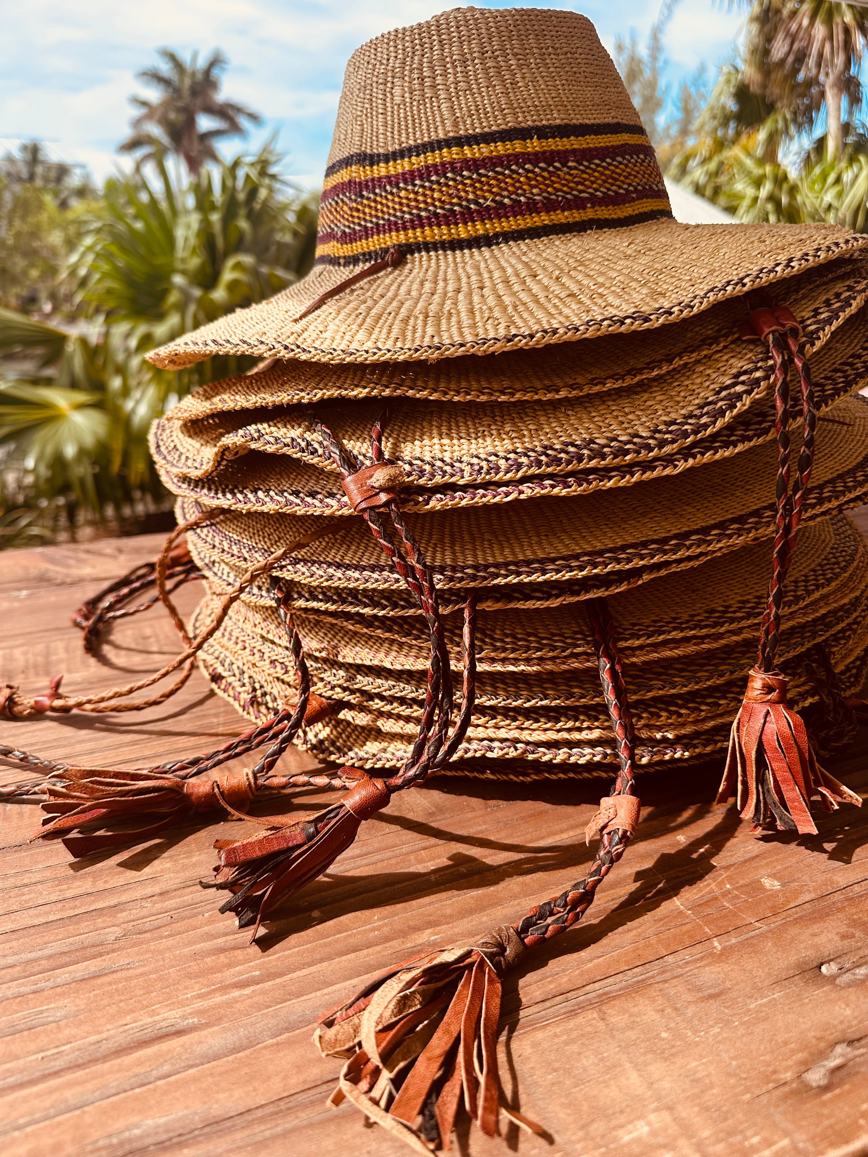 Woven Sun Hat