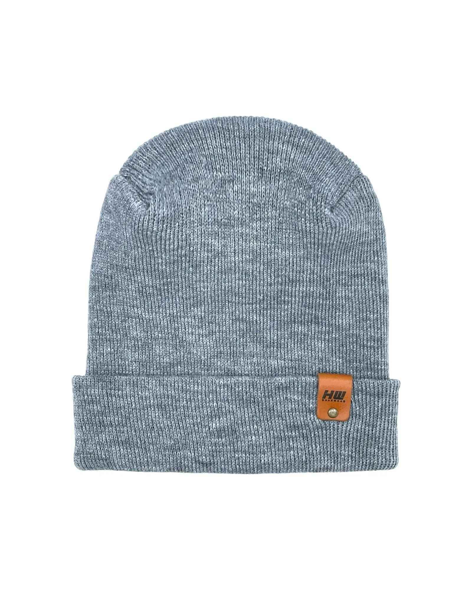 NEW HAAKWEAR H-Stitch Cuffed Beanie - Designed and Made in USA (Patented) - Koala Gray