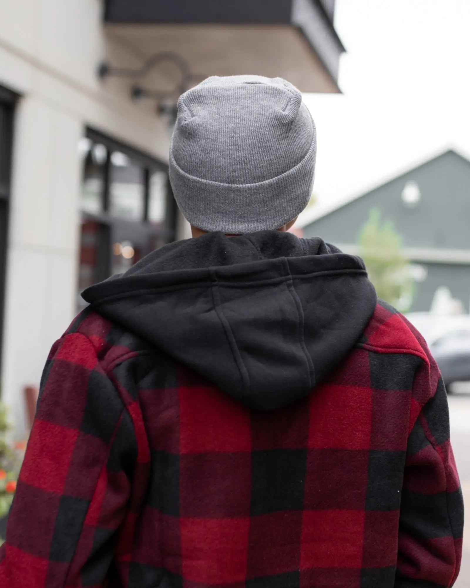 NEW HAAKWEAR H-Stitch Cuffed Beanie - Designed and Made in USA (Patented) - Koala Gray