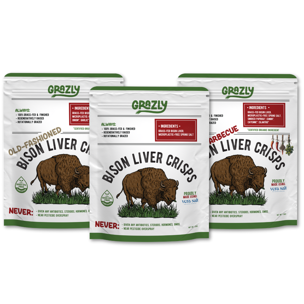 Bison Liver Crisp Variety Pack