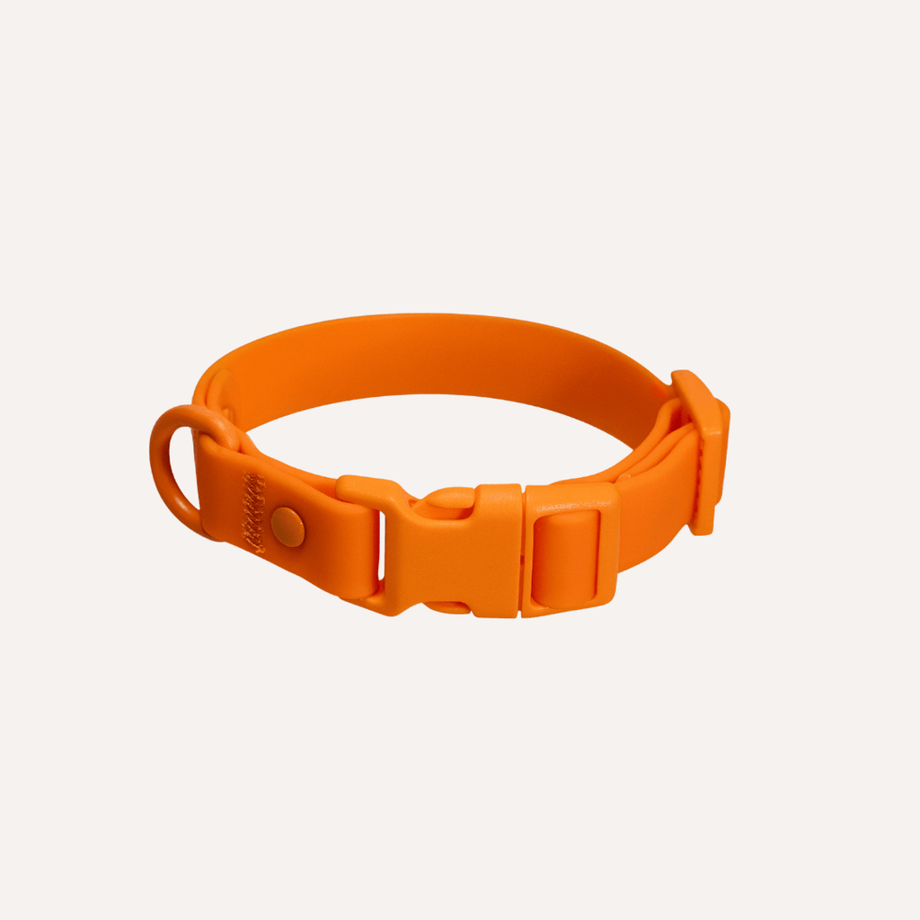 PVC Dog Collar - All Weather Waterproof Durable & Odor-Resistant