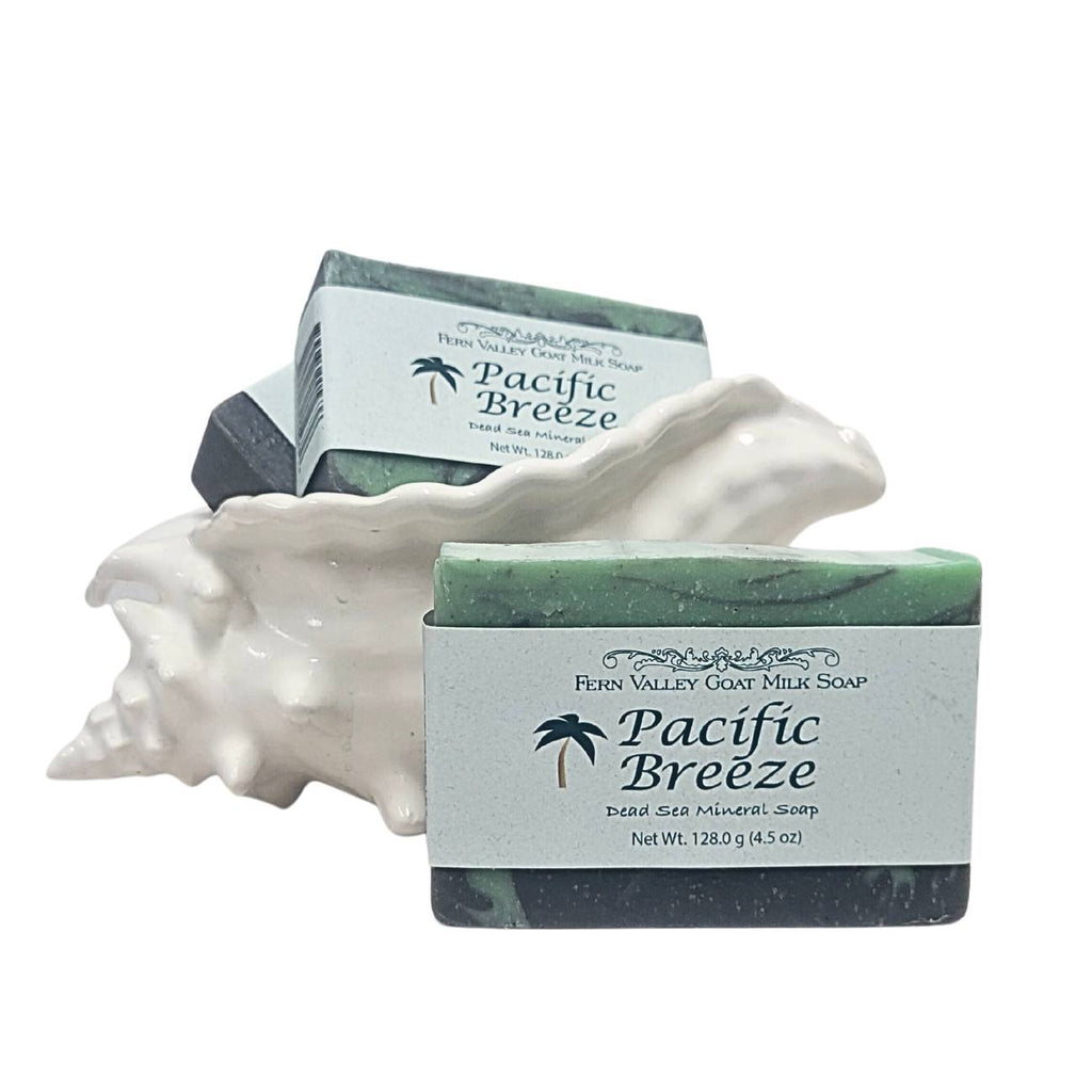 Natural Goat Milk Soap | Sea Mineral Soap | Pacific Breeze