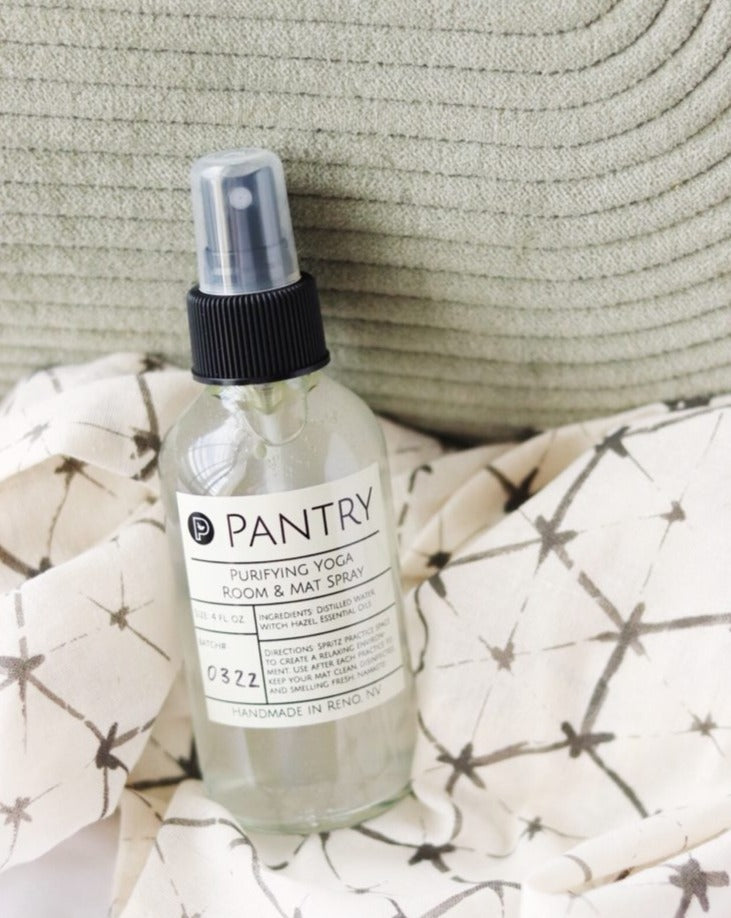 Purifying Yoga Room + Mat Spray - Mat Cleaning + Deodorizing Mist