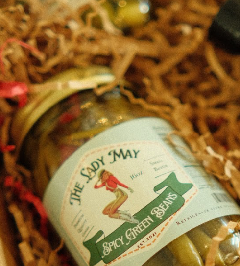 Deluxe Bloody Mary Gift Box - Complete Bar Set with Mix, Hot Sauce & Pickled Veggies | Lady May