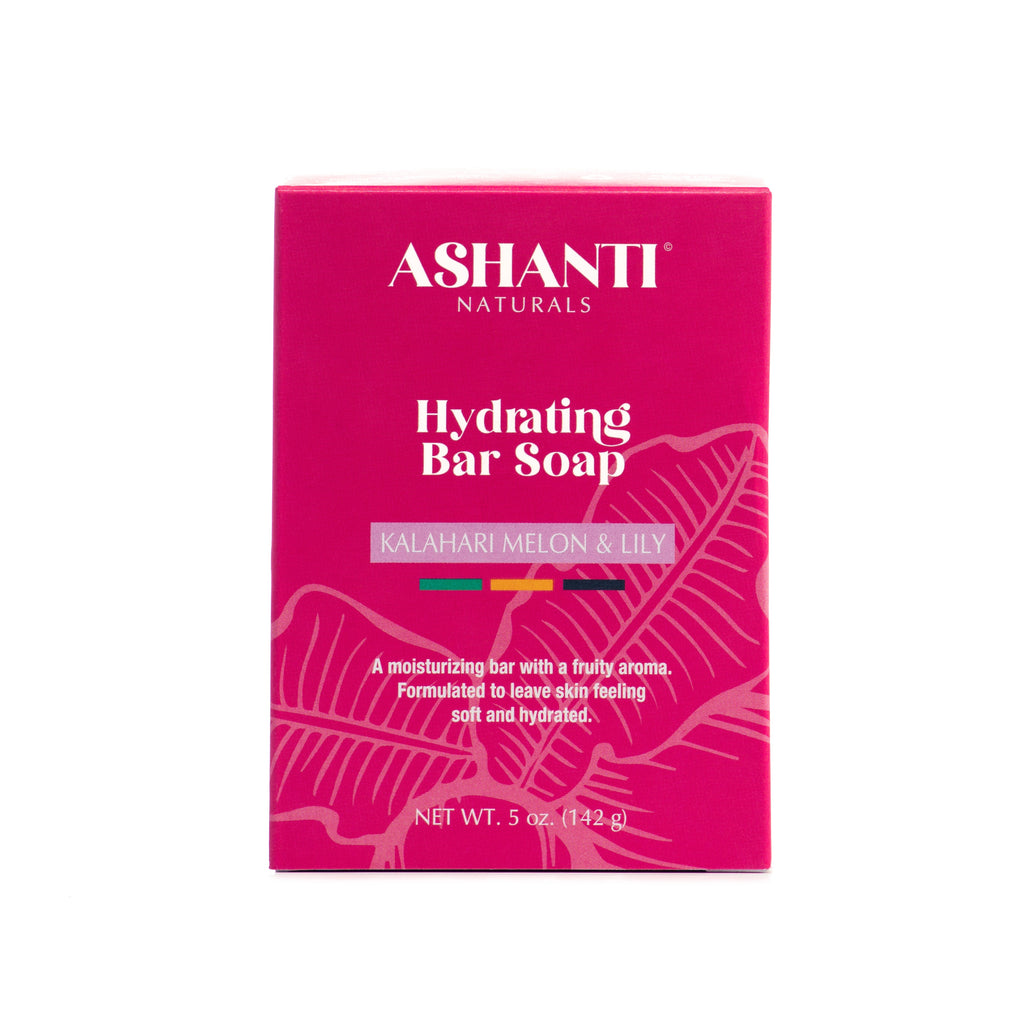 ASHANTI NATURALS Hydrating Kalahari Melon & Lily Soap Bar