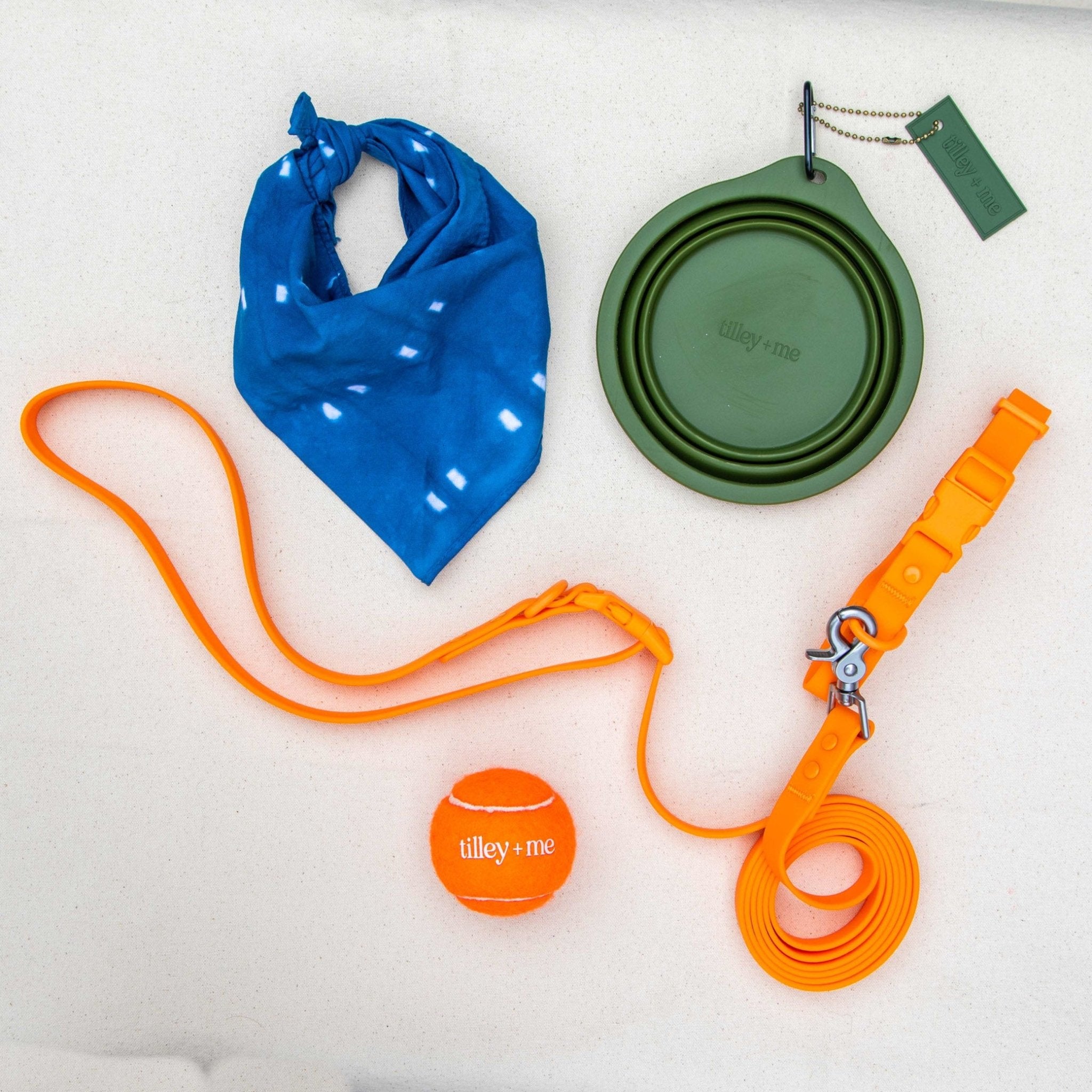 PVC Handsfree Dog Leash - All Weather Waterproof Durable & Odor-Resistant