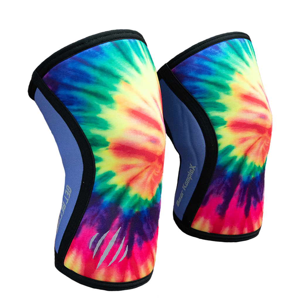Bear KompleX Knee Sleeves - Tie Dye