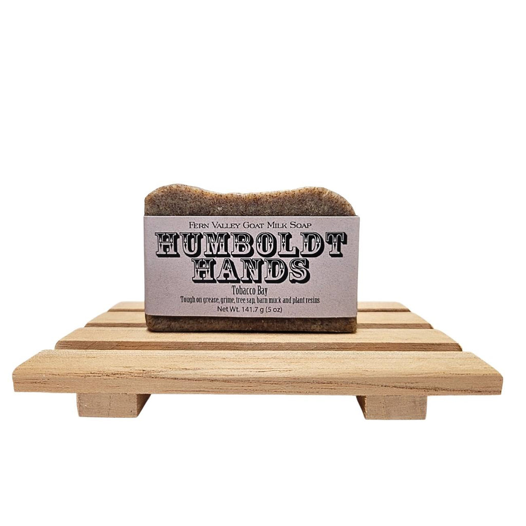 Natural Goat Milk Soap | Humboldt Hands Heavy-Duty Hand Cleaner| Tobacco Bay