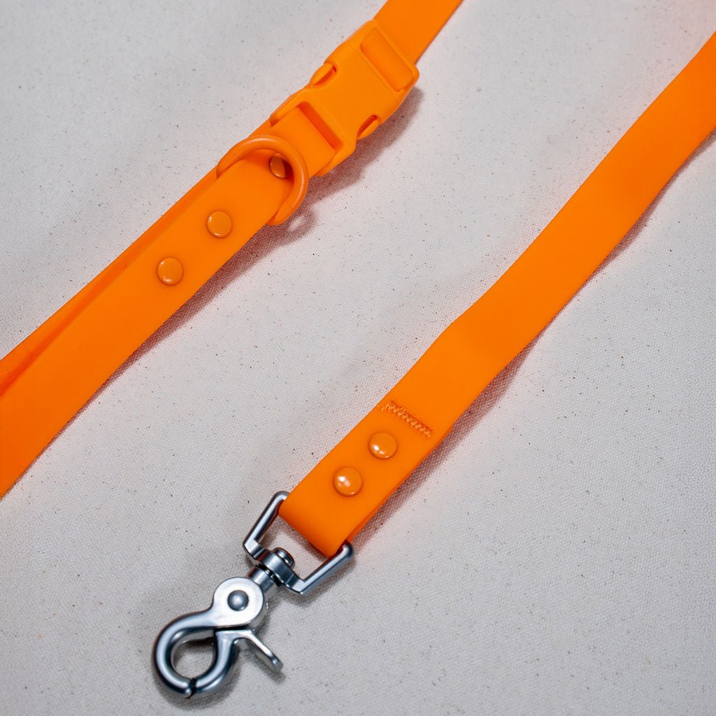 PVC Dog Collar - All Weather Waterproof Durable & Odor-Resistant