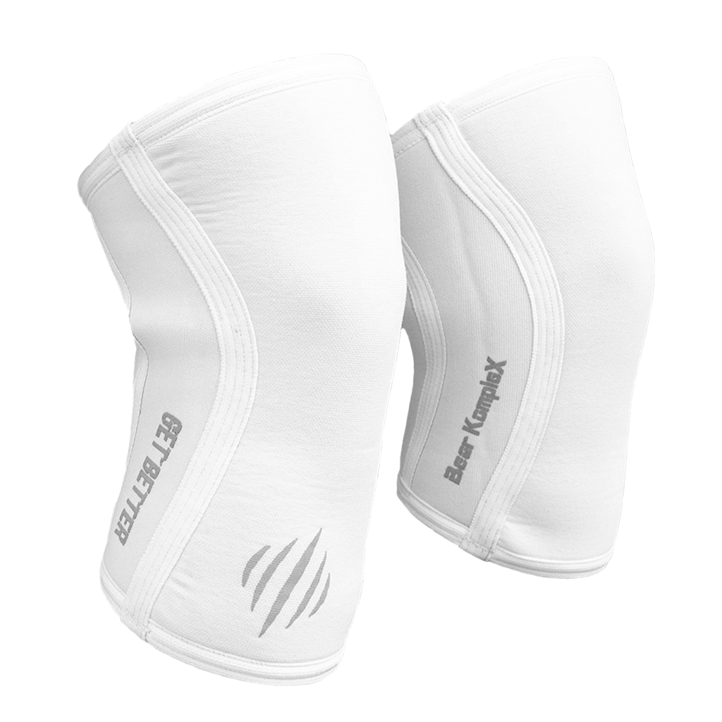 Bear KompleX Knee Sleeves- White